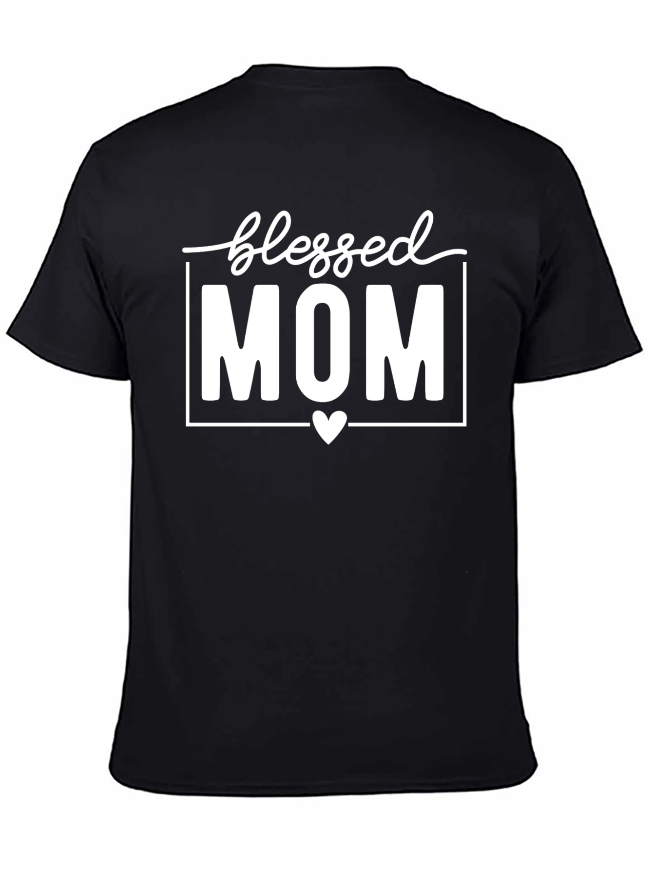 Blessed Mom Black T-Shirt