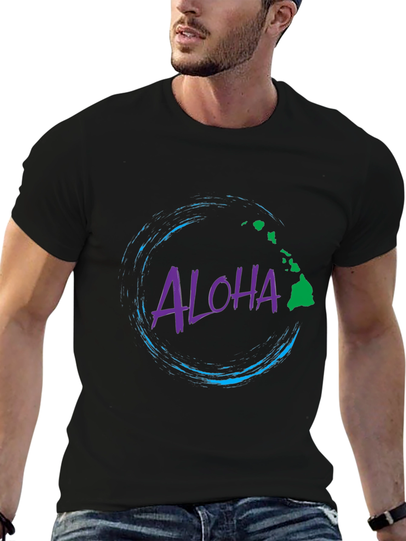 Aloha Hawaii Graphic Tee - Island Style