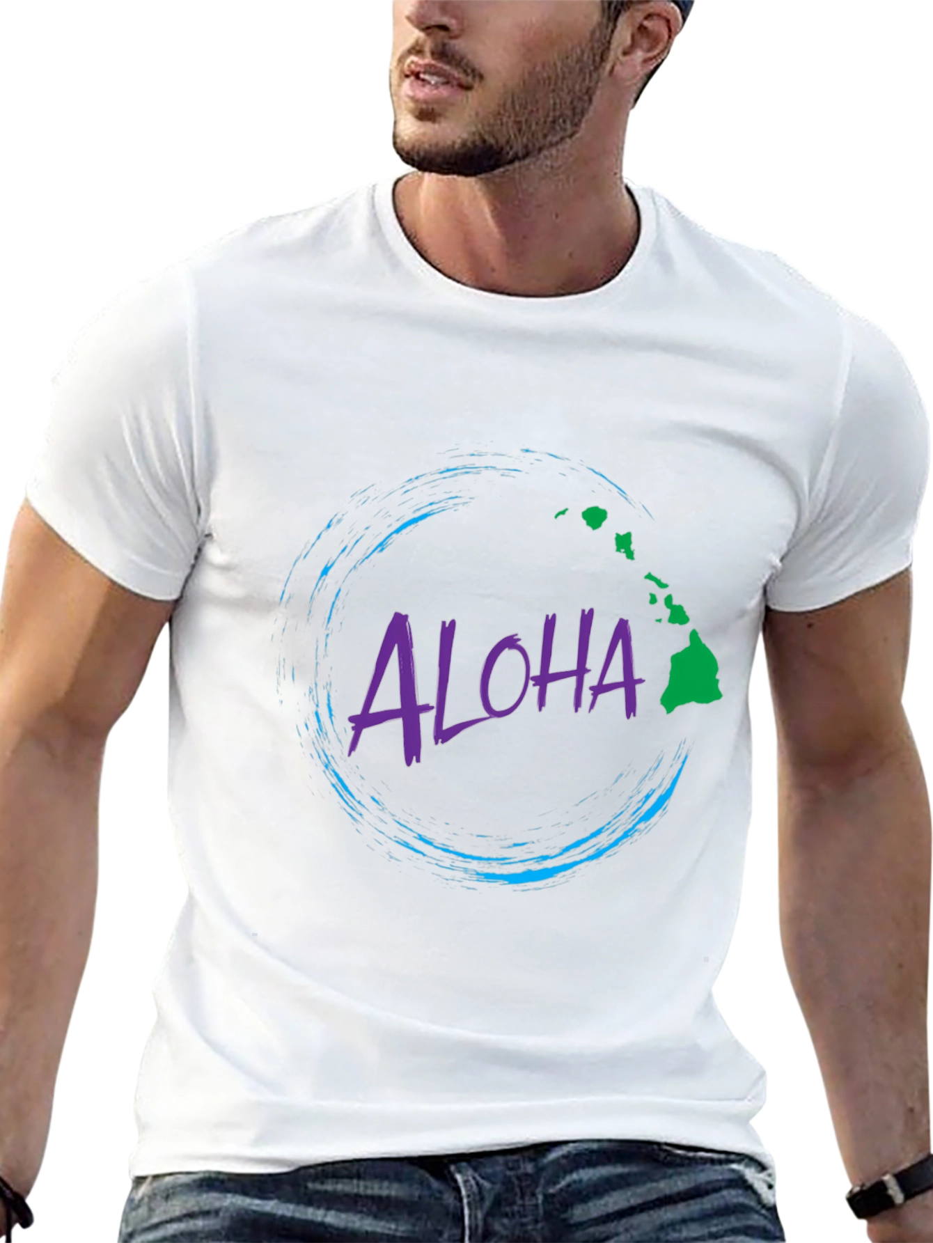 Aloha Hawaii Graphic Tee - Island Style