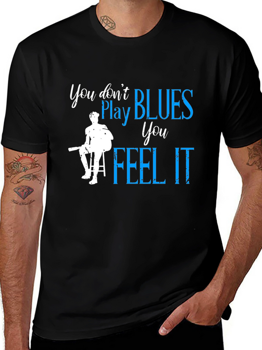 Blues Music Graphic T-Shirt