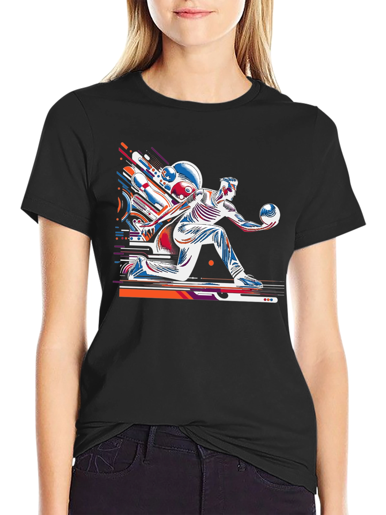 Striking Bowling Graphic Tee