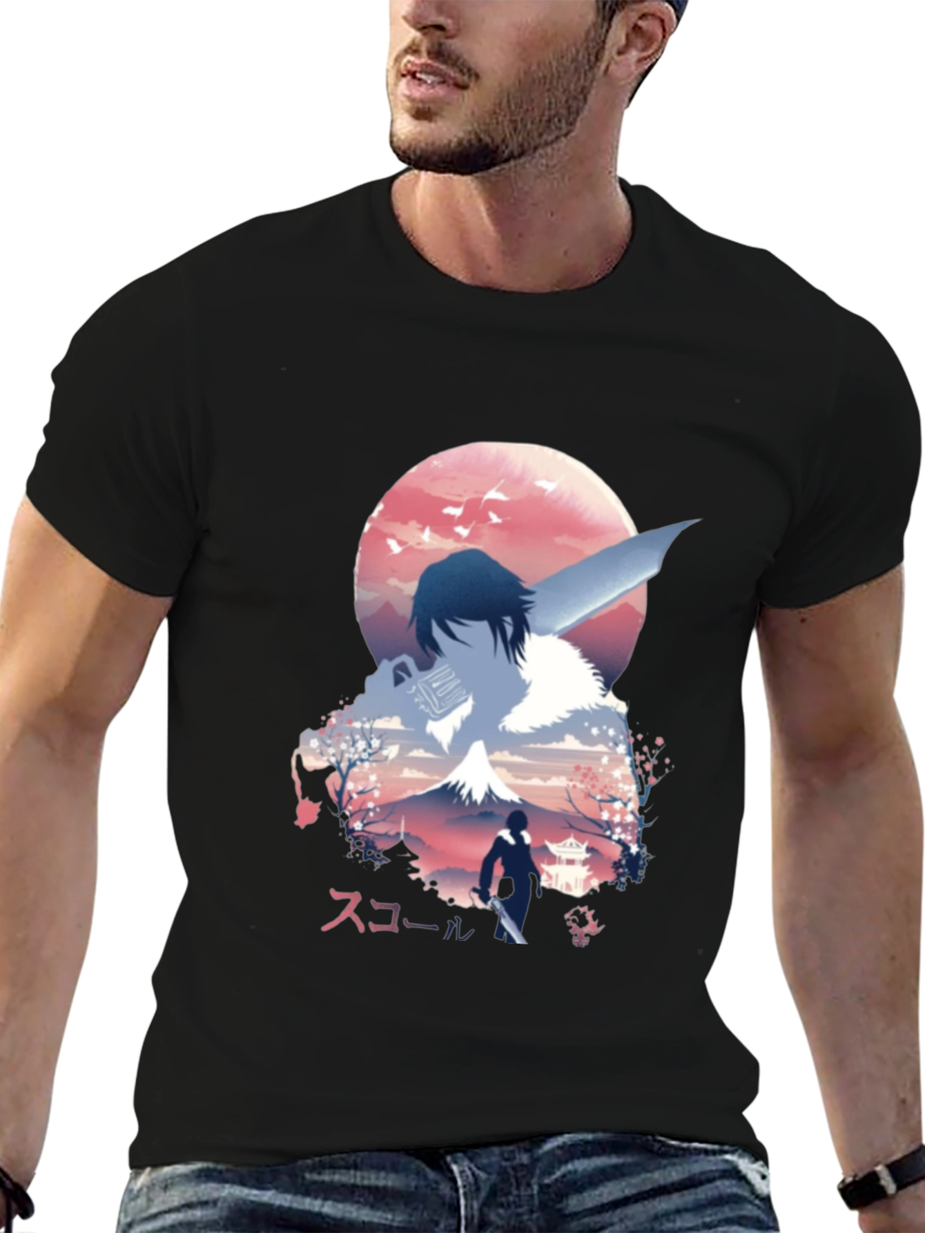 Anime-Inspired Graphic Tee: Stylish Comfort