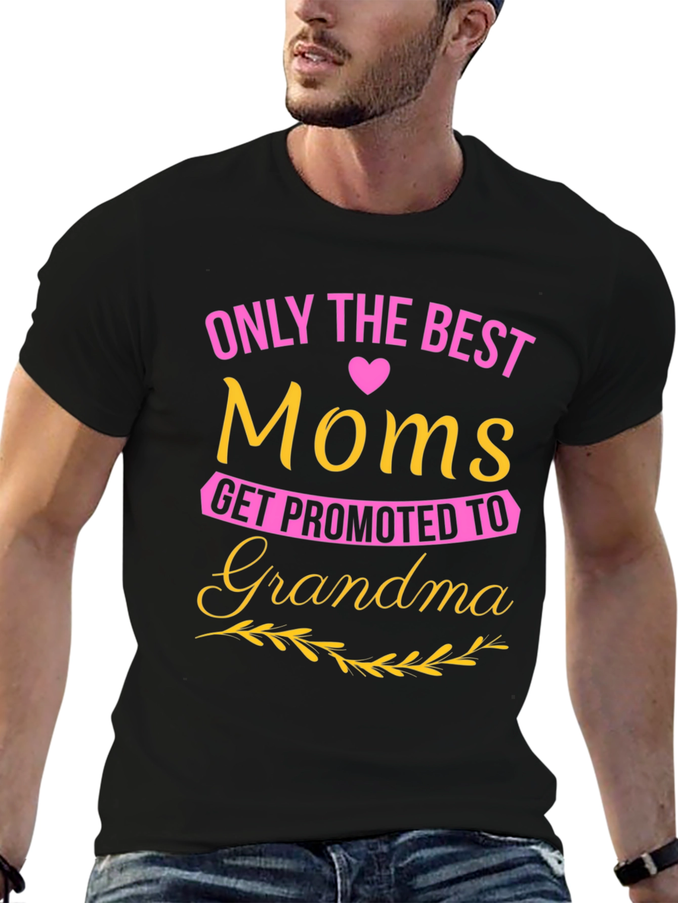 Best Moms Get Promoted to Grandma T-Shirt