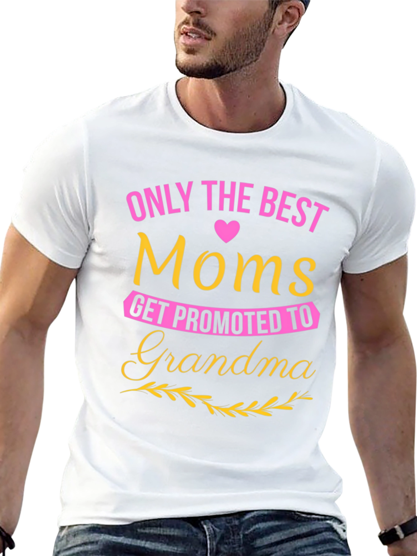 Best Moms Get Promoted to Grandma T-Shirt