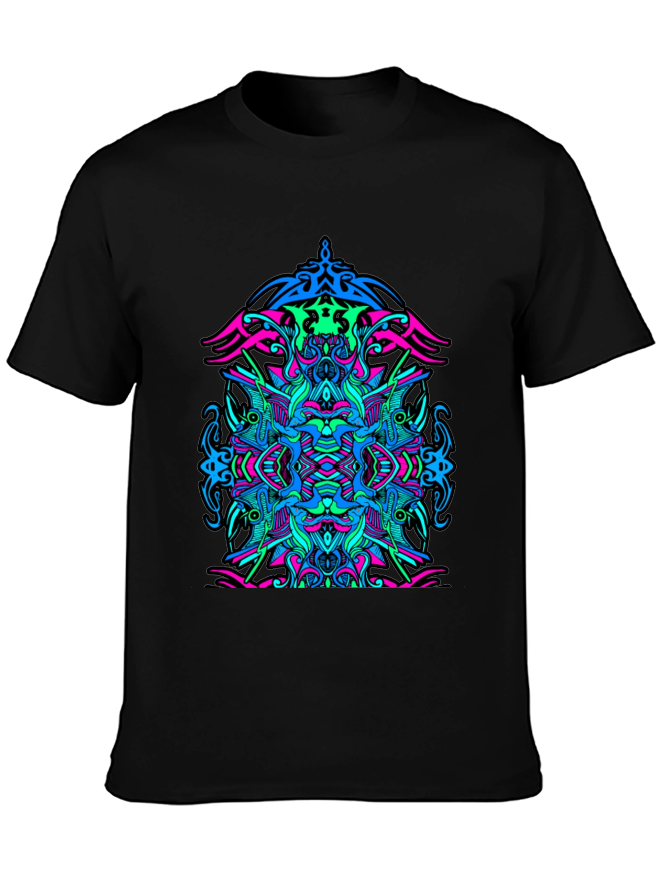 Vibrant Psychedelic Graphic T-Shirt