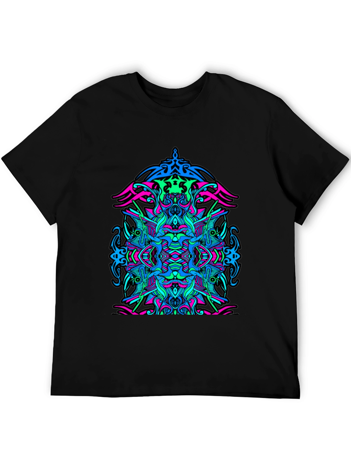 Vibrant Psychedelic Graphic T-Shirt