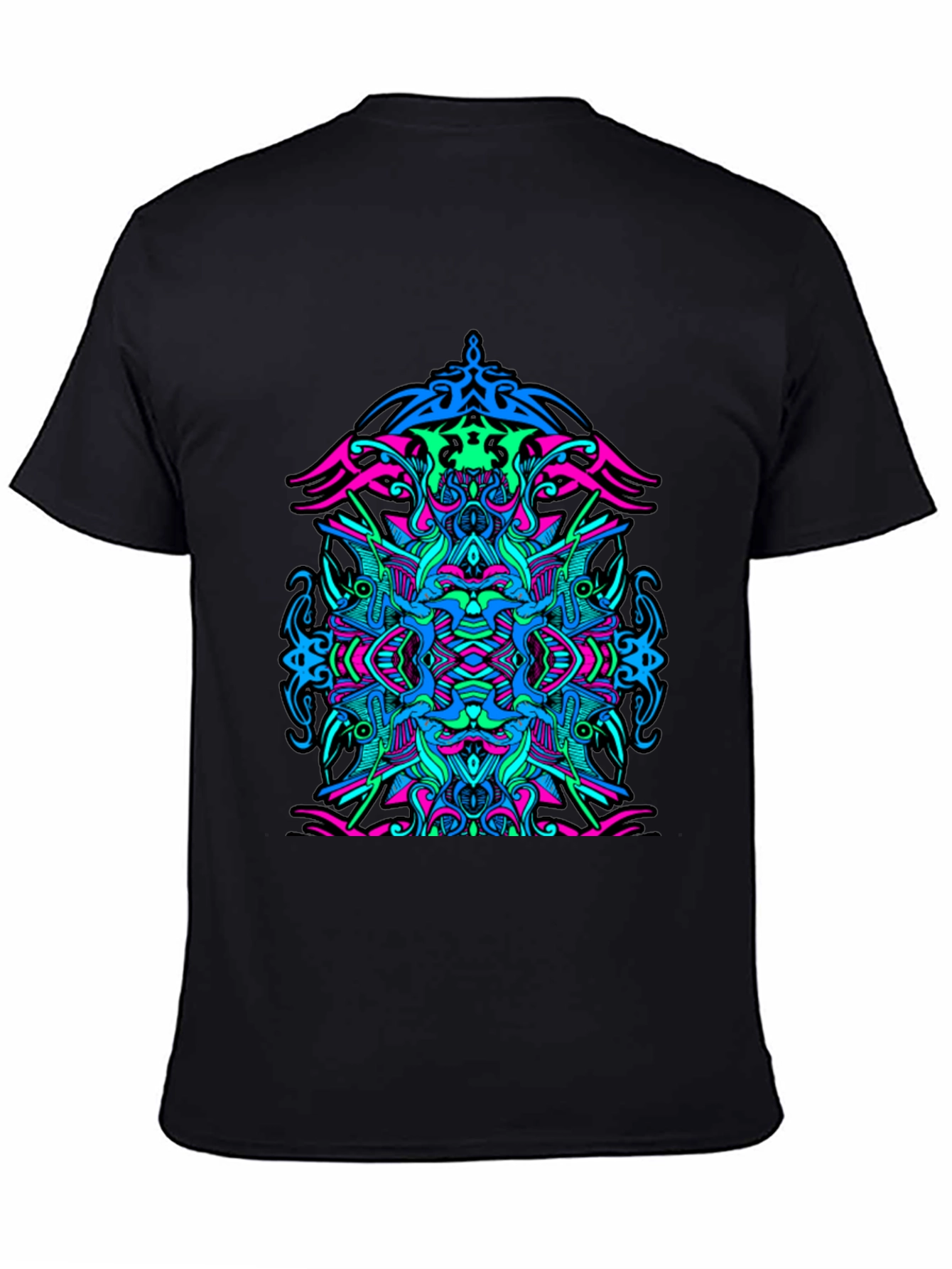 Vibrant Psychedelic Graphic T-Shirt