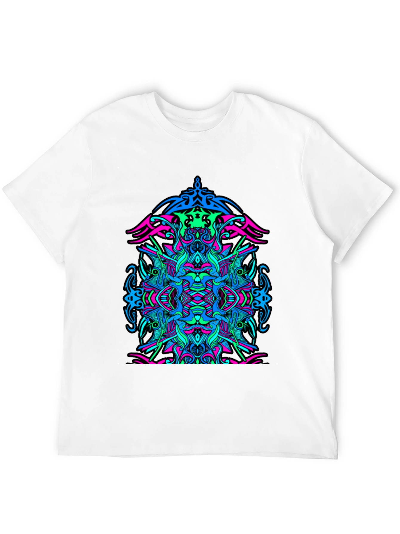 Vibrant Psychedelic Graphic T-Shirt