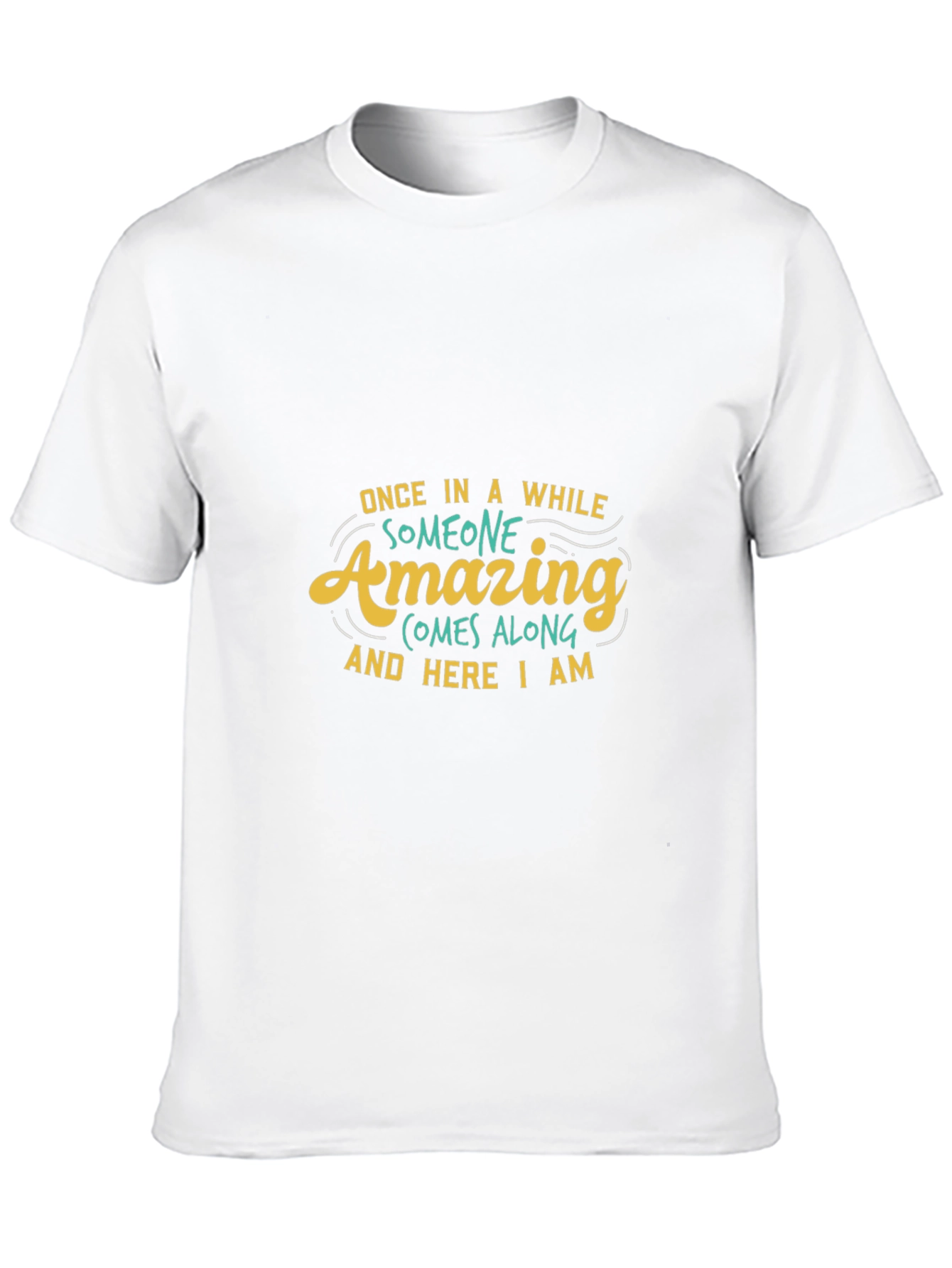 Amazing Quote Black T-Shirt