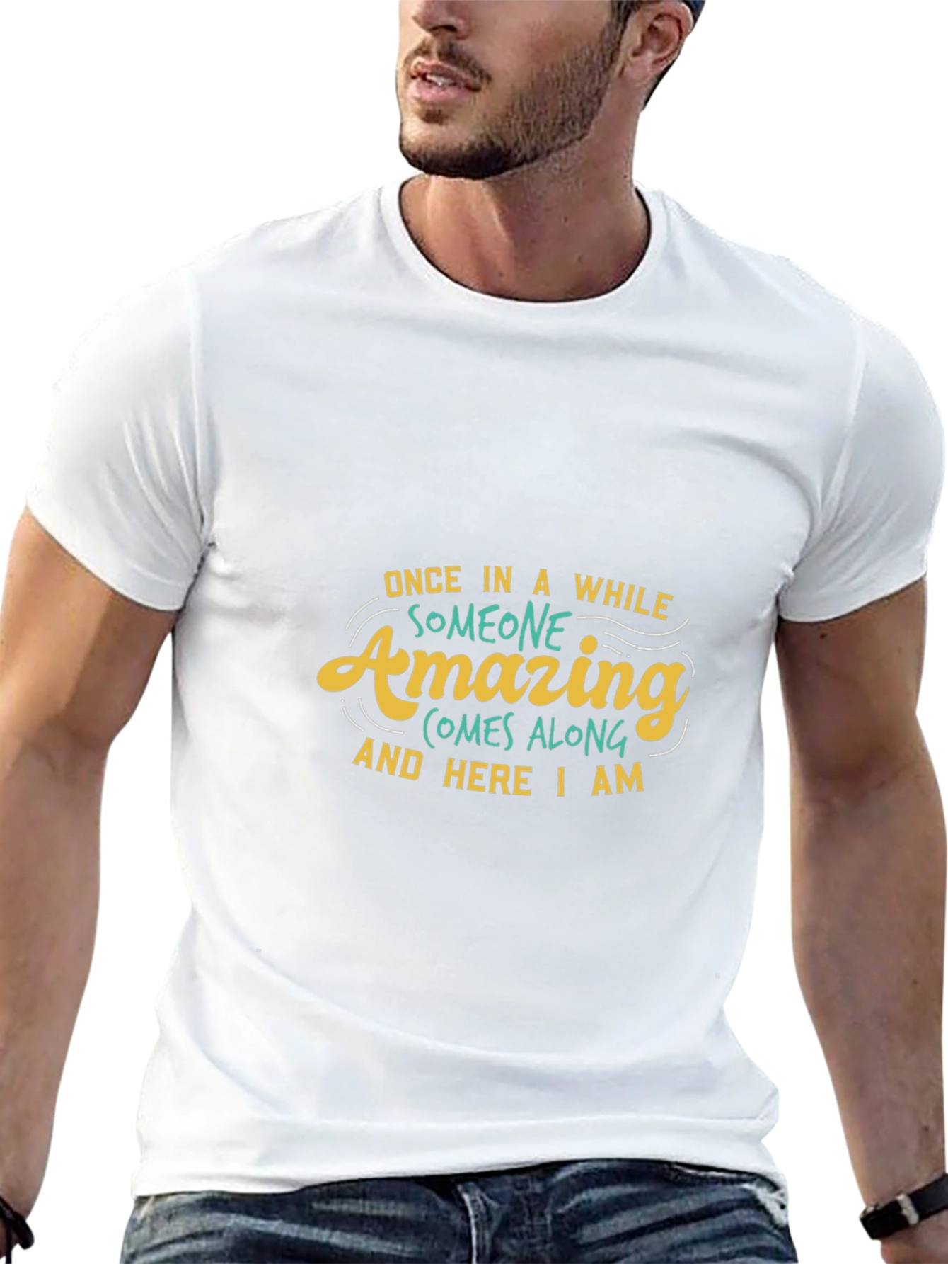 Amazing Quote Black T-Shirt