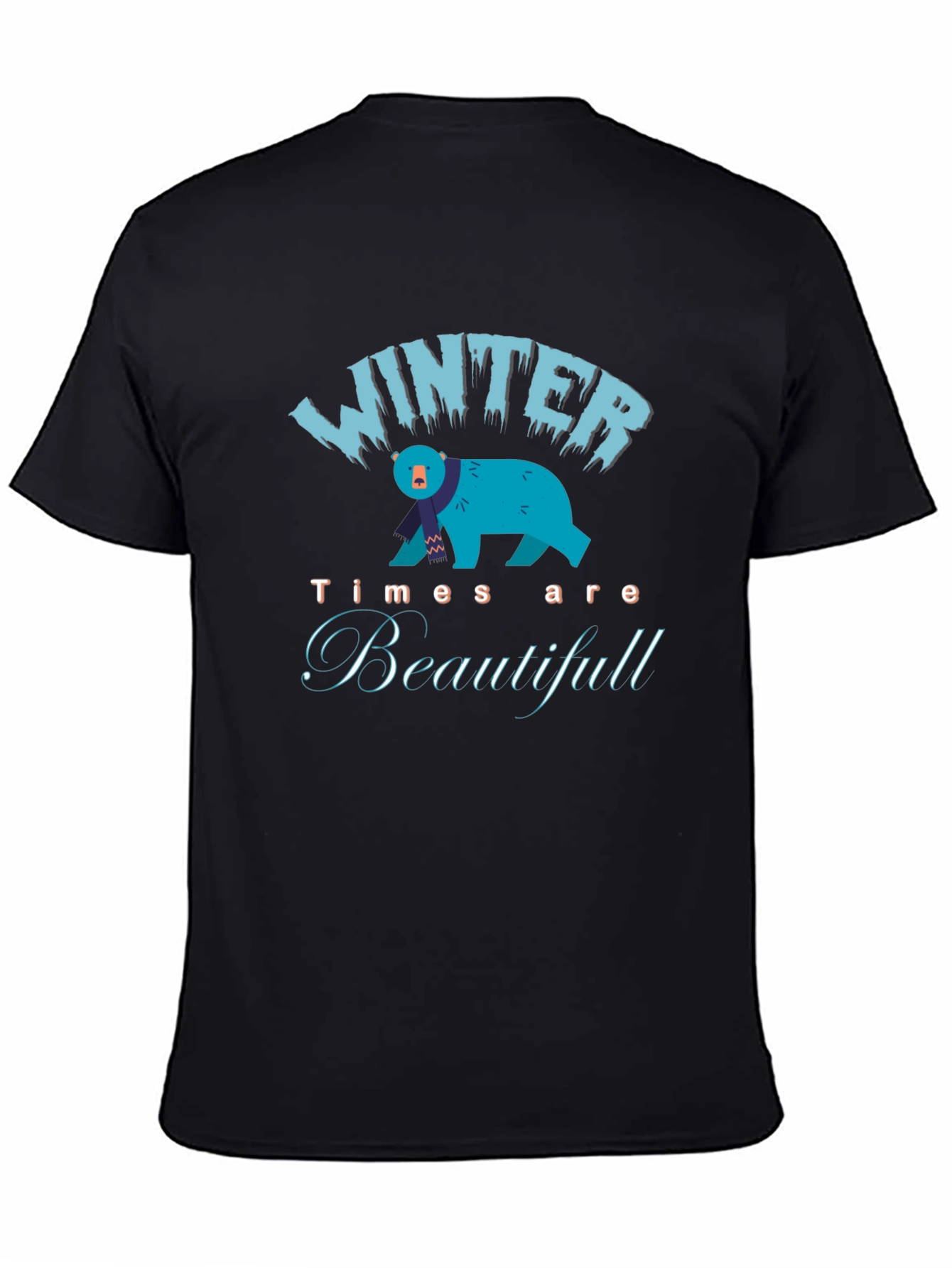 Winter Bear Graphic T-Shirt
