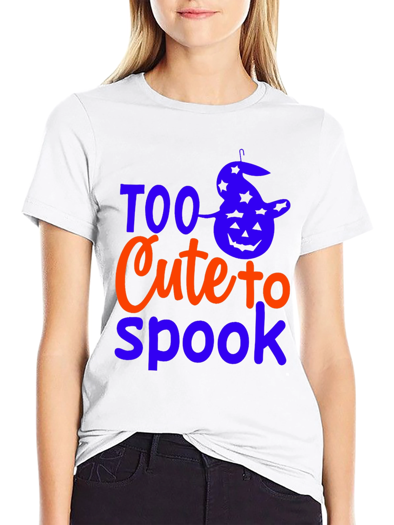 Too Cute To Spook Halloween T-Shirt