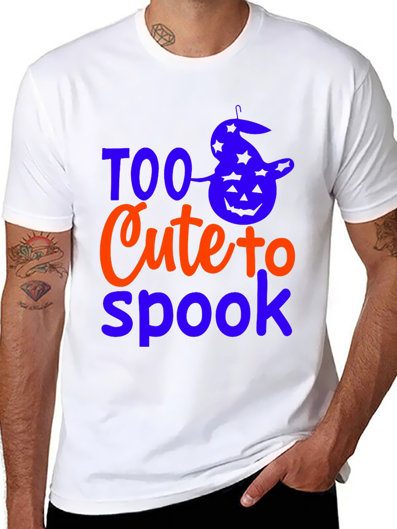Too Cute To Spook Halloween T-Shirt