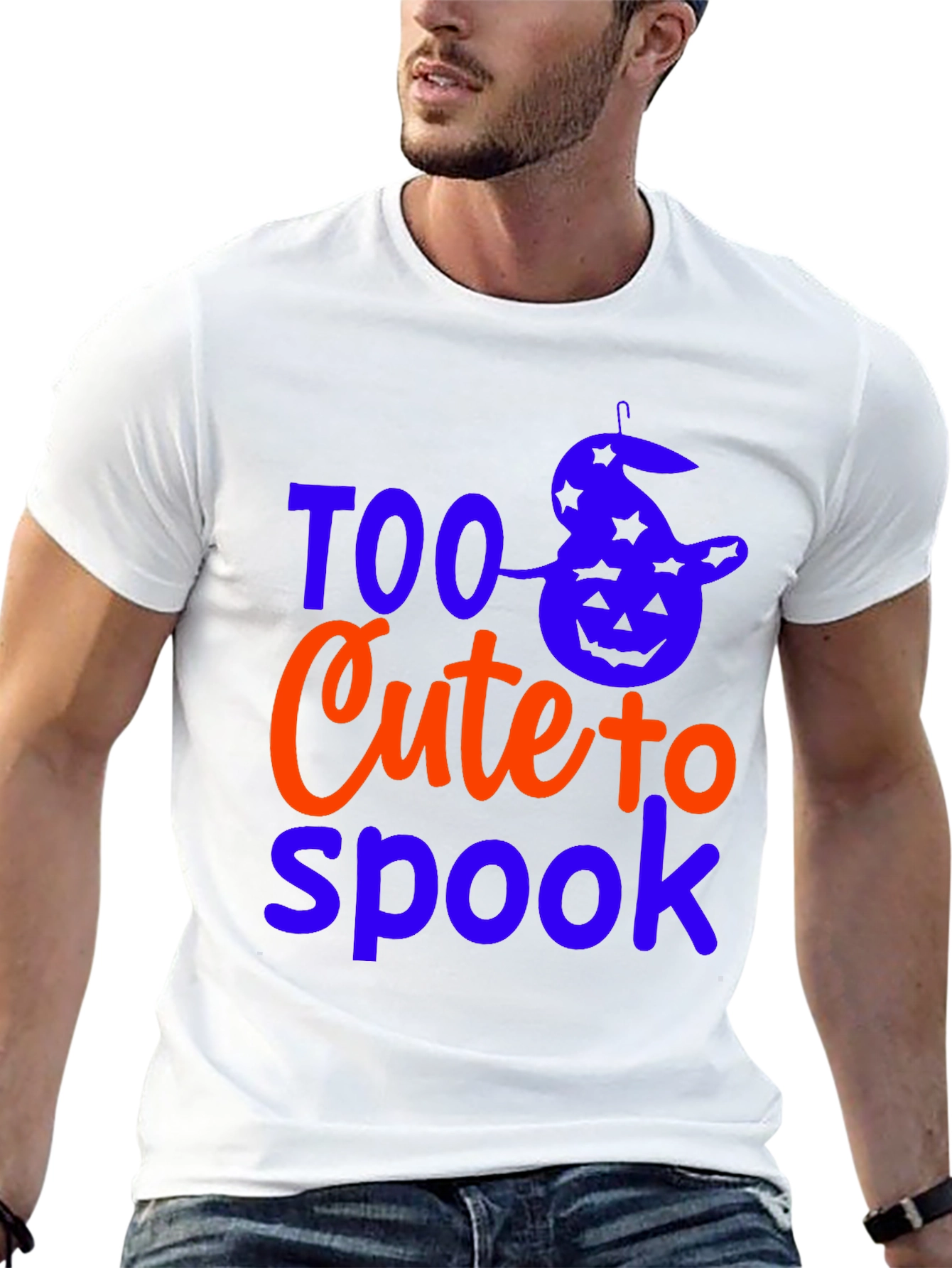 Too Cute To Spook Halloween T-Shirt
