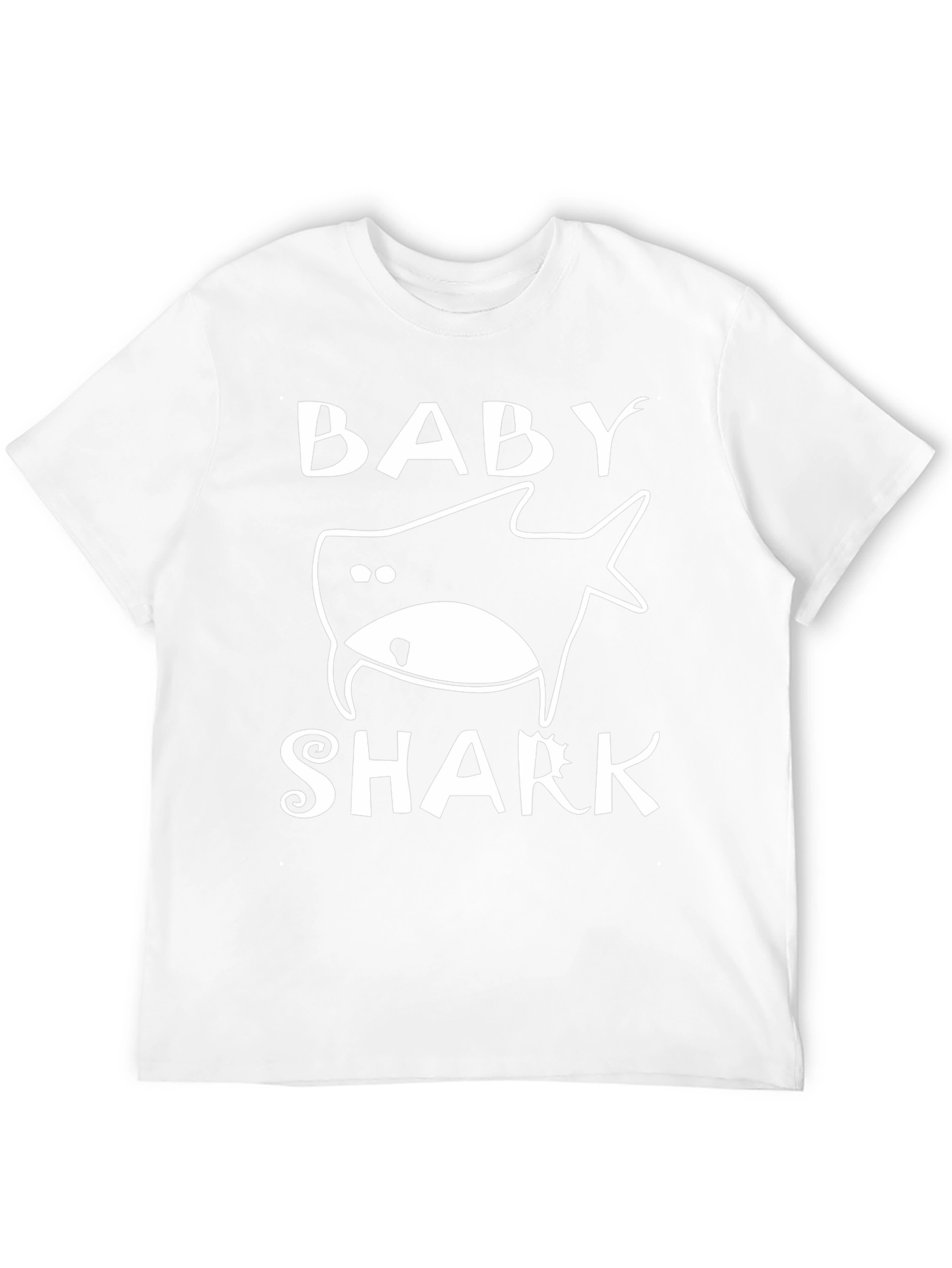 Baby Shark Graphic Black T-Shirt