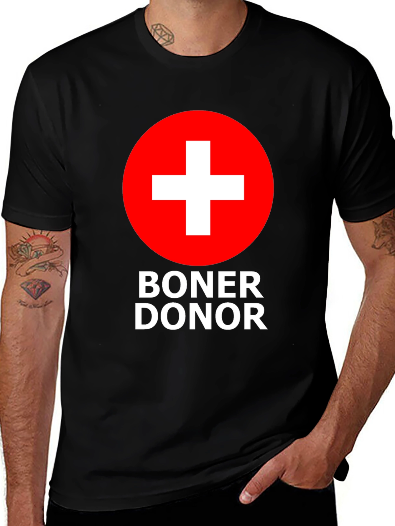 Boner Donor Adult Humor T-Shirt