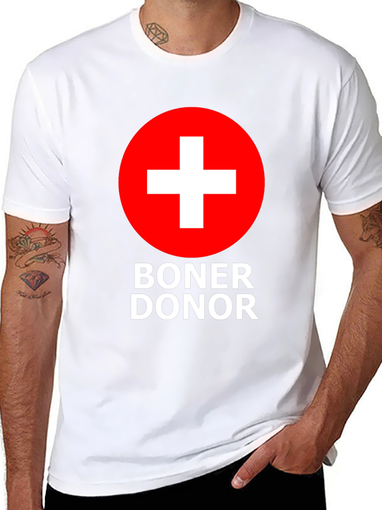 Boner Donor Adult Humor T-Shirt