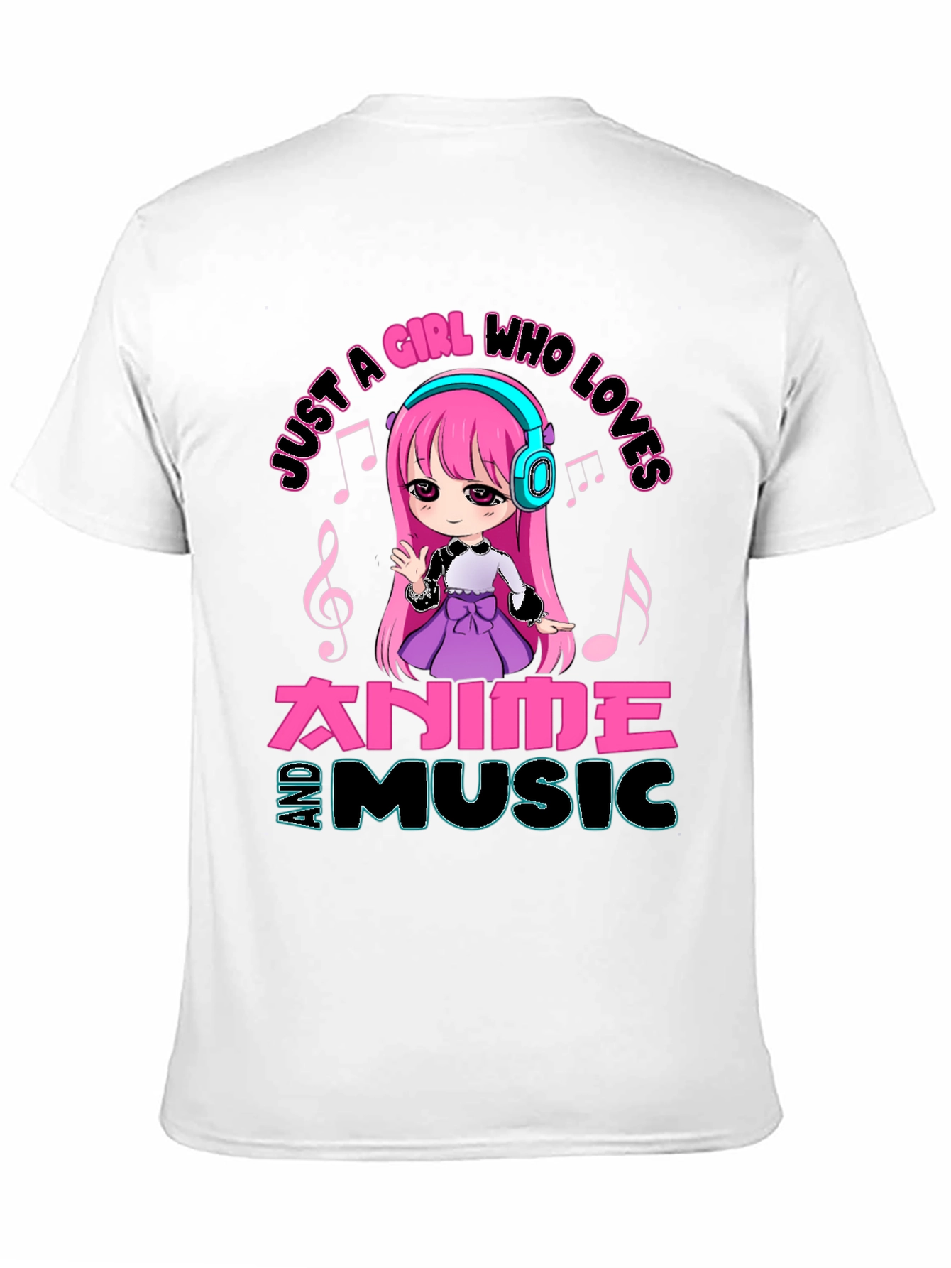 Anime and Music Lover T-Shirt