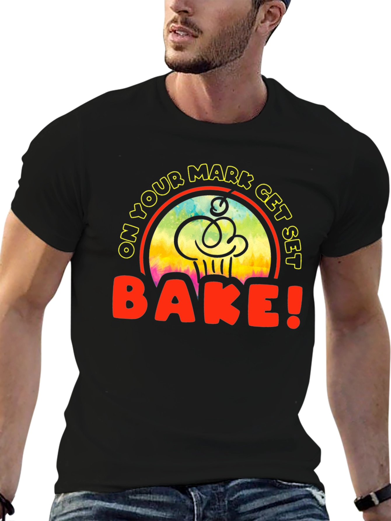 Bake! Graphic Tee - Great British Baking Show Inspired