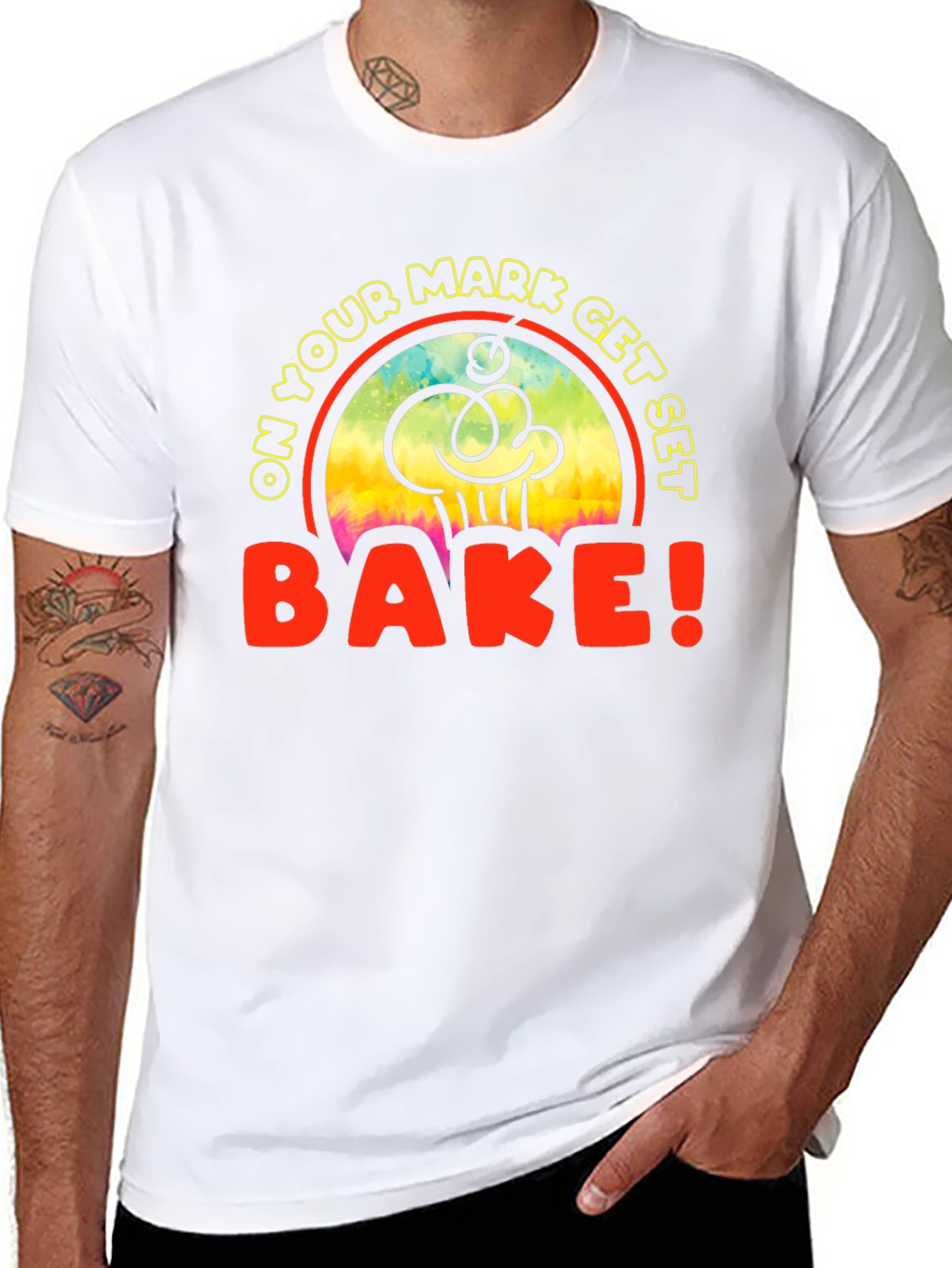 Bake! Graphic Tee - Great British Baking Show Inspired
