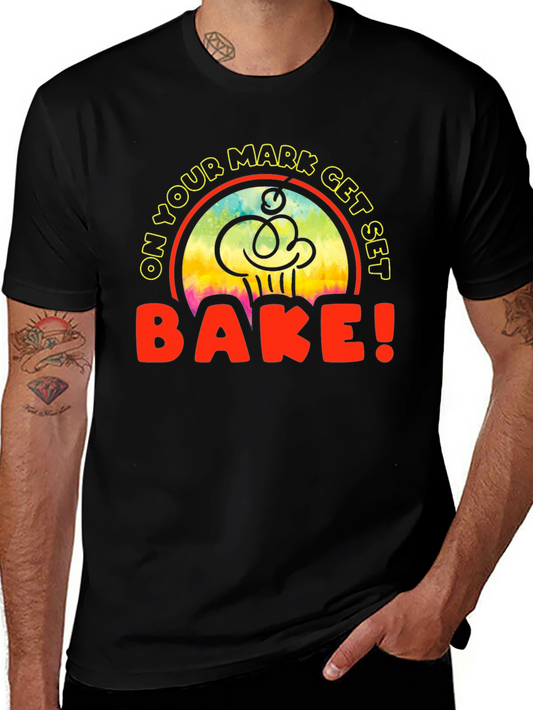 Bake! Graphic Tee - Great British Baking Show Inspired
