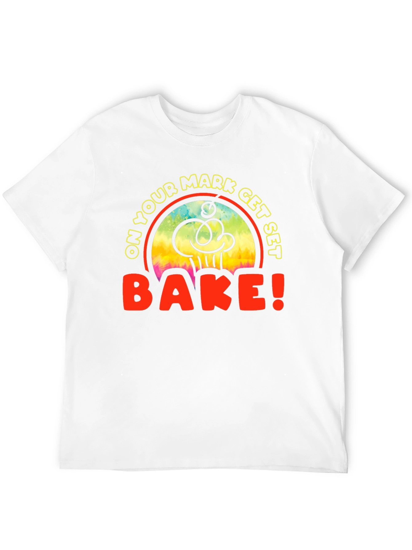 Bake! Graphic Tee - Great British Baking Show Inspired