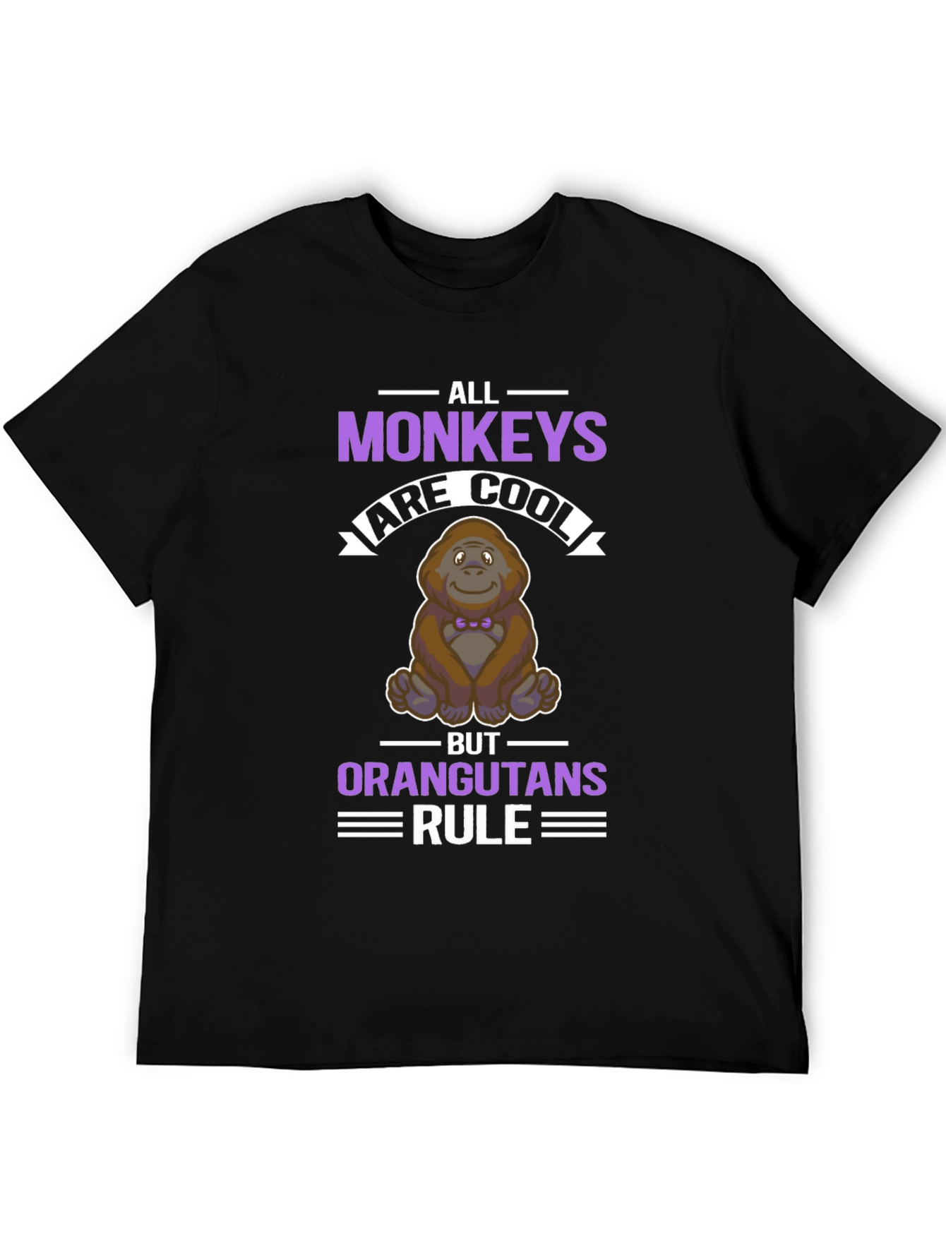 All Monkeys are Cool Orangutans Rule T-Shirt