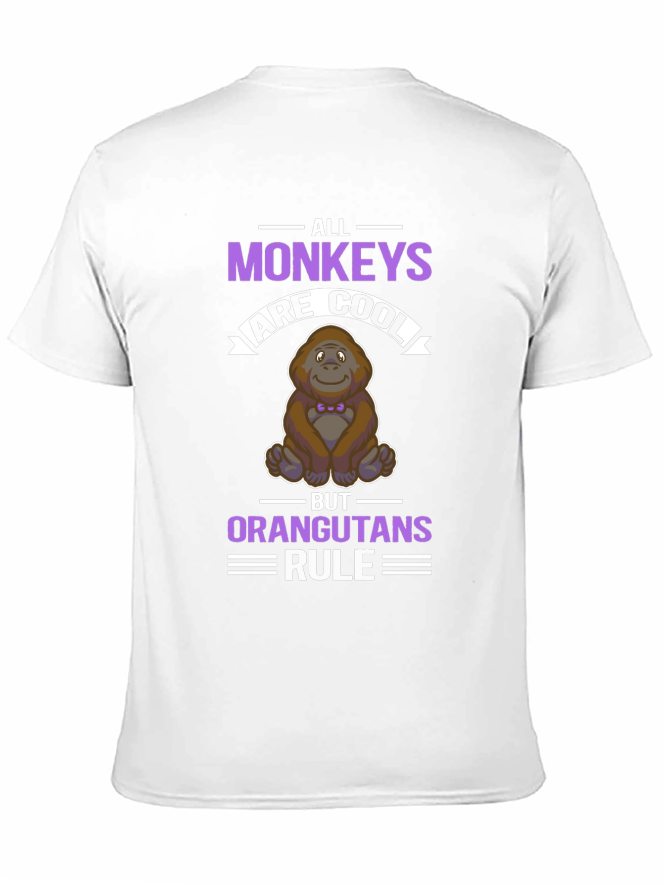 All Monkeys are Cool Orangutans Rule T-Shirt