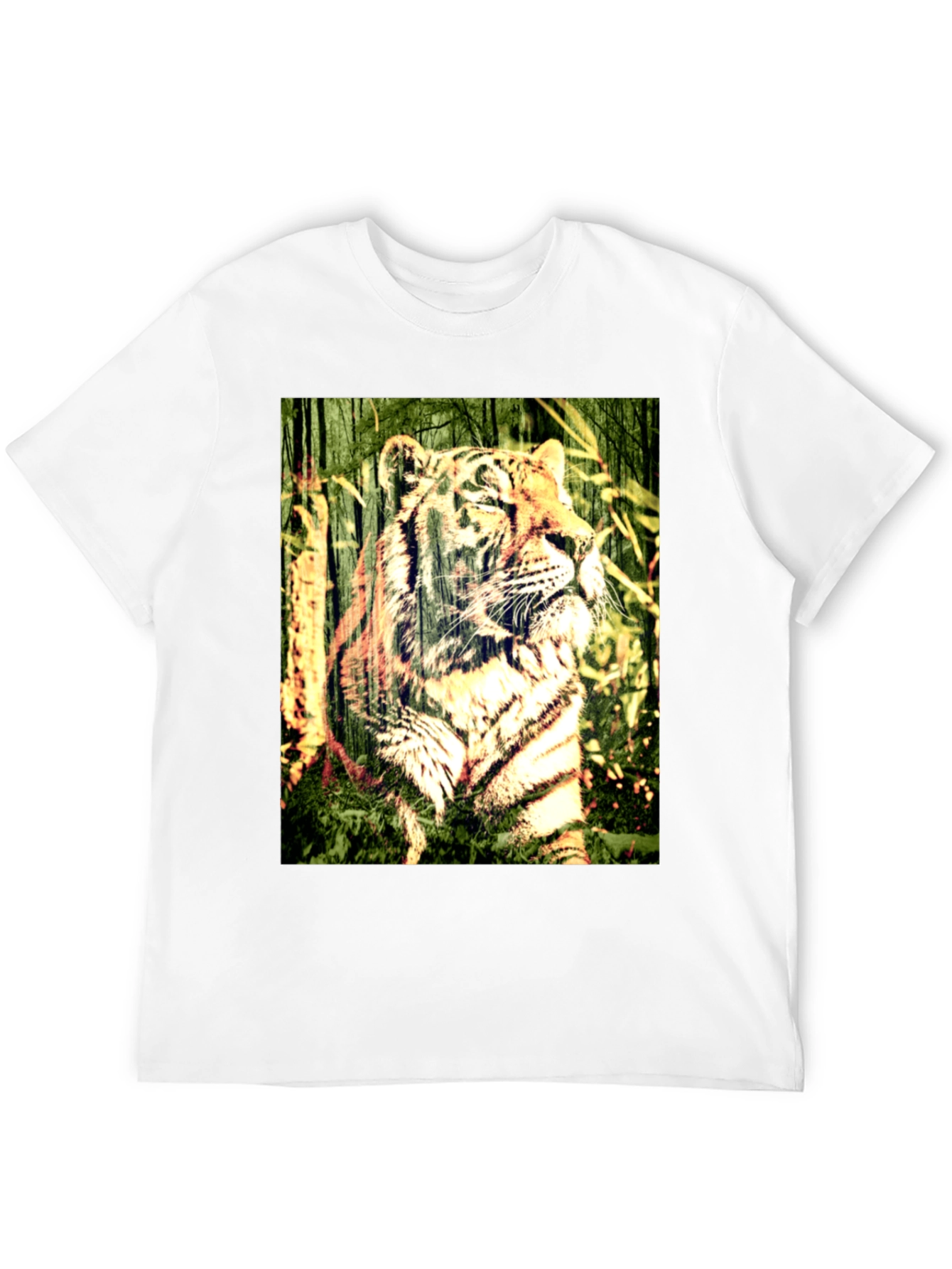Tiger Graphic Black T-Shirt