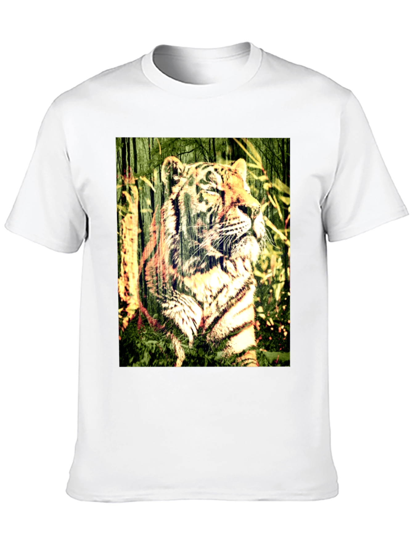 Tiger Graphic Black T-Shirt