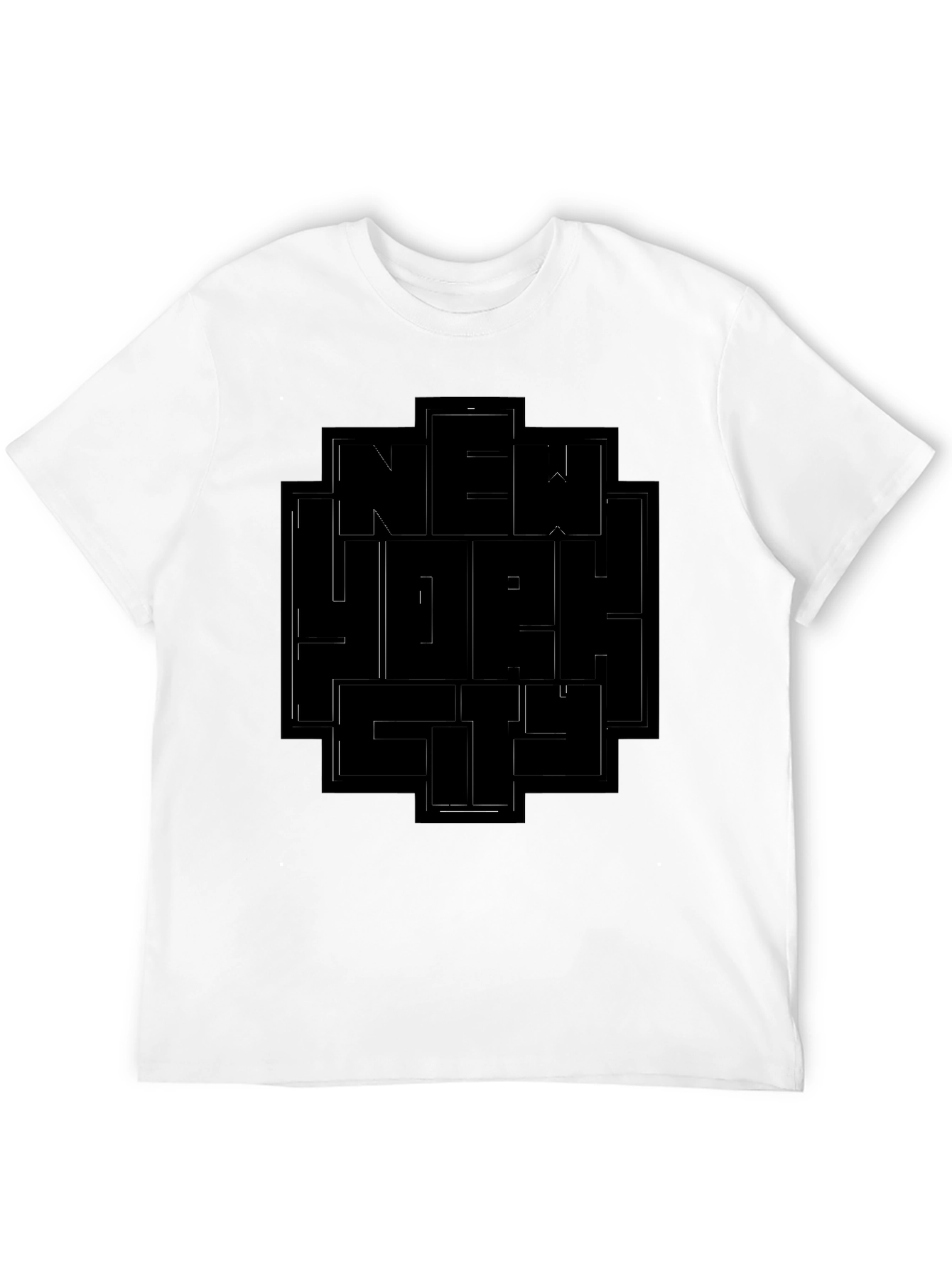 Black New York City Graphic T-Shirt