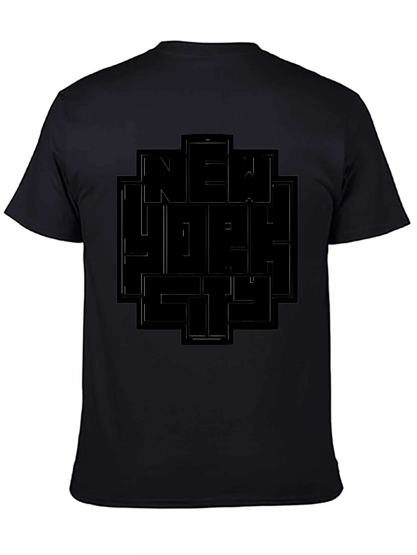 Black New York City Graphic T-Shirt