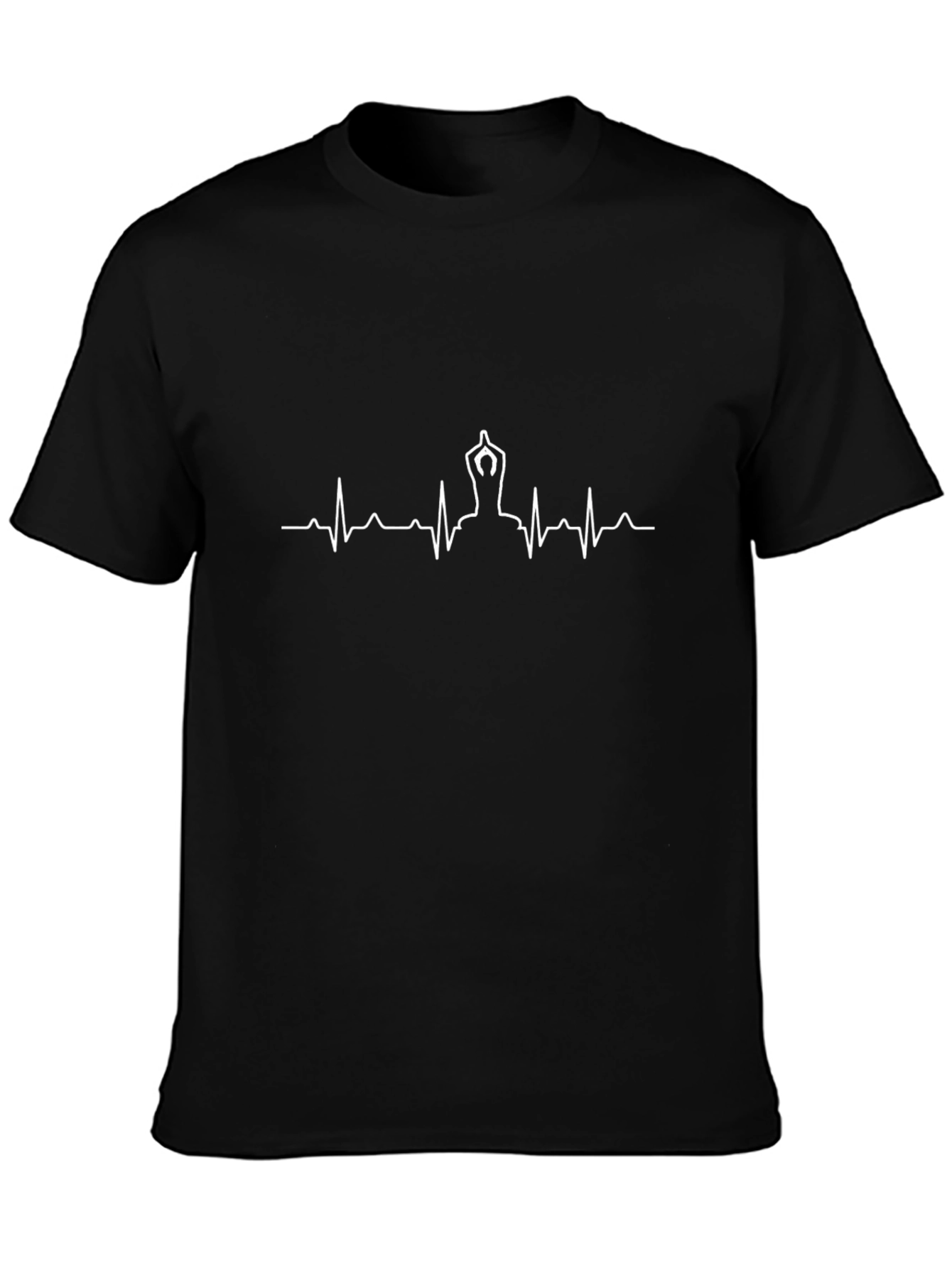 Yoga Heartbeat T-Shirt - Meditate in Style