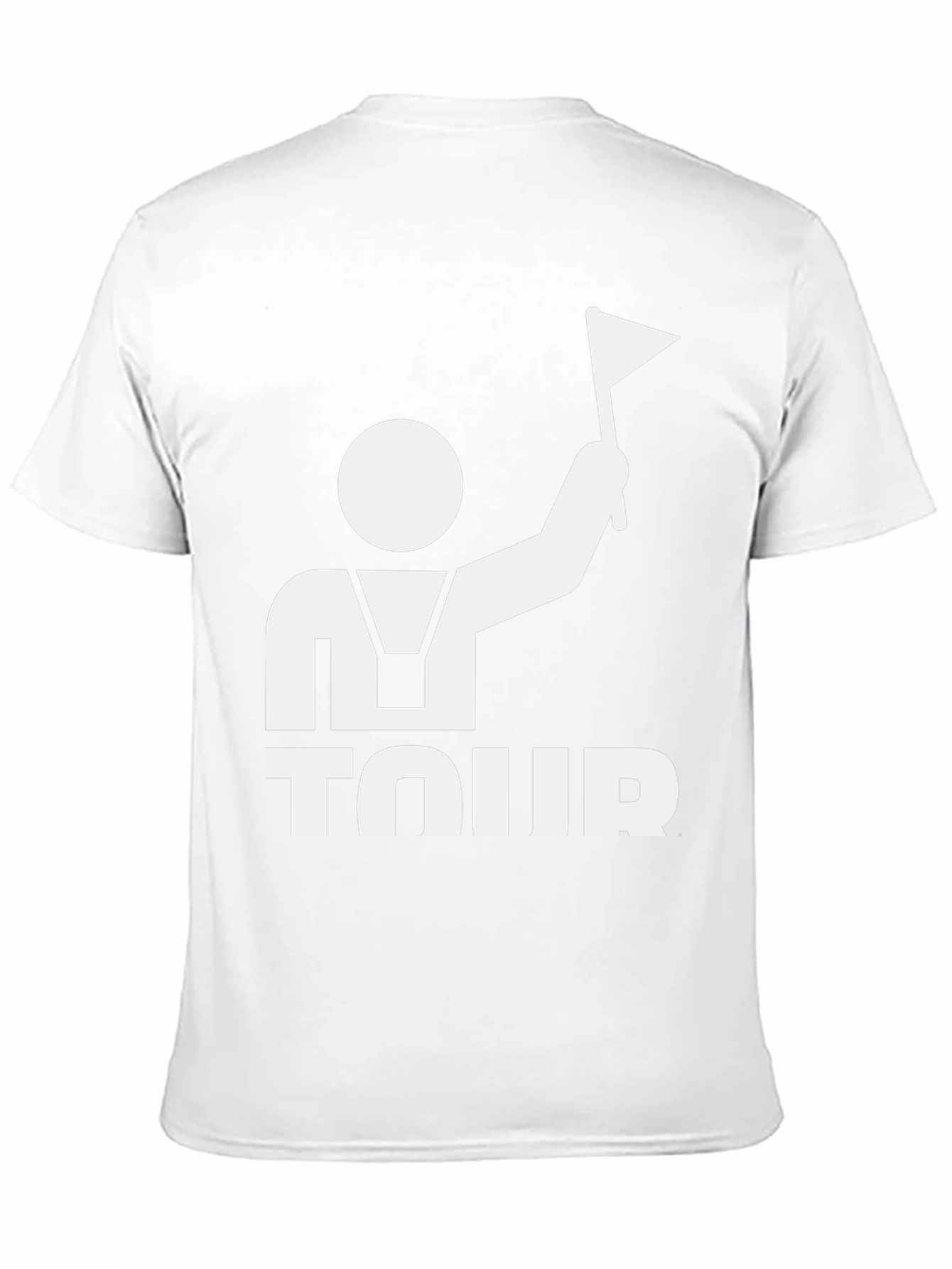 Tour Guide Graphic Tee - Black Cotton T-Shirt