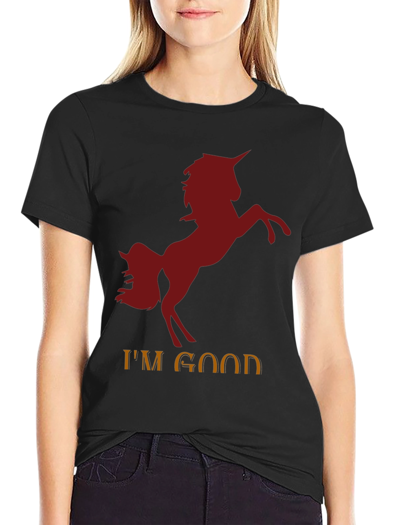 Unicorn Silhouette T-Shirt - Im Good