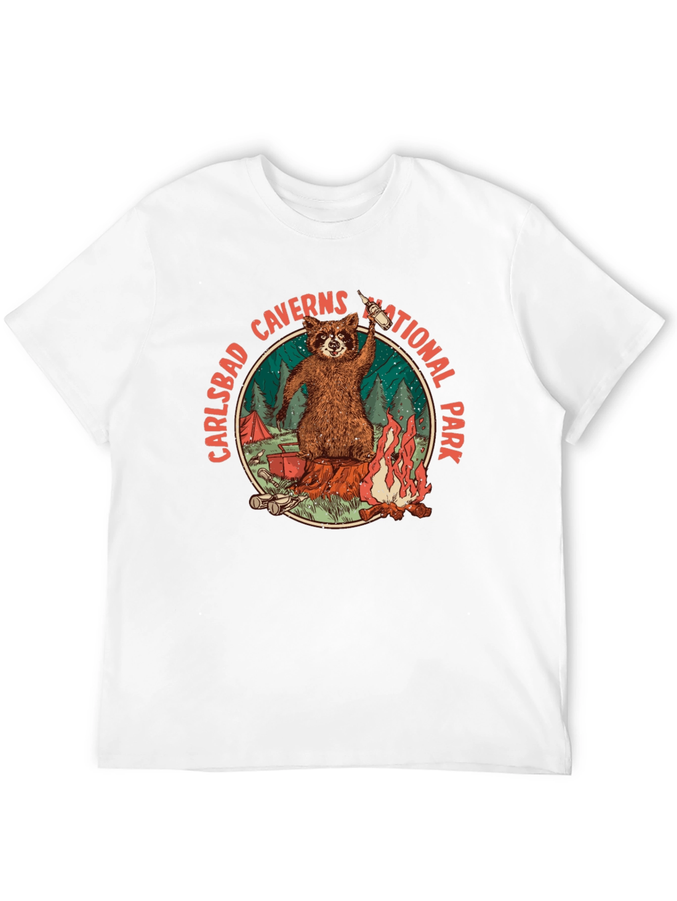 Carlsbad Caverns National Park Raccoon Tee