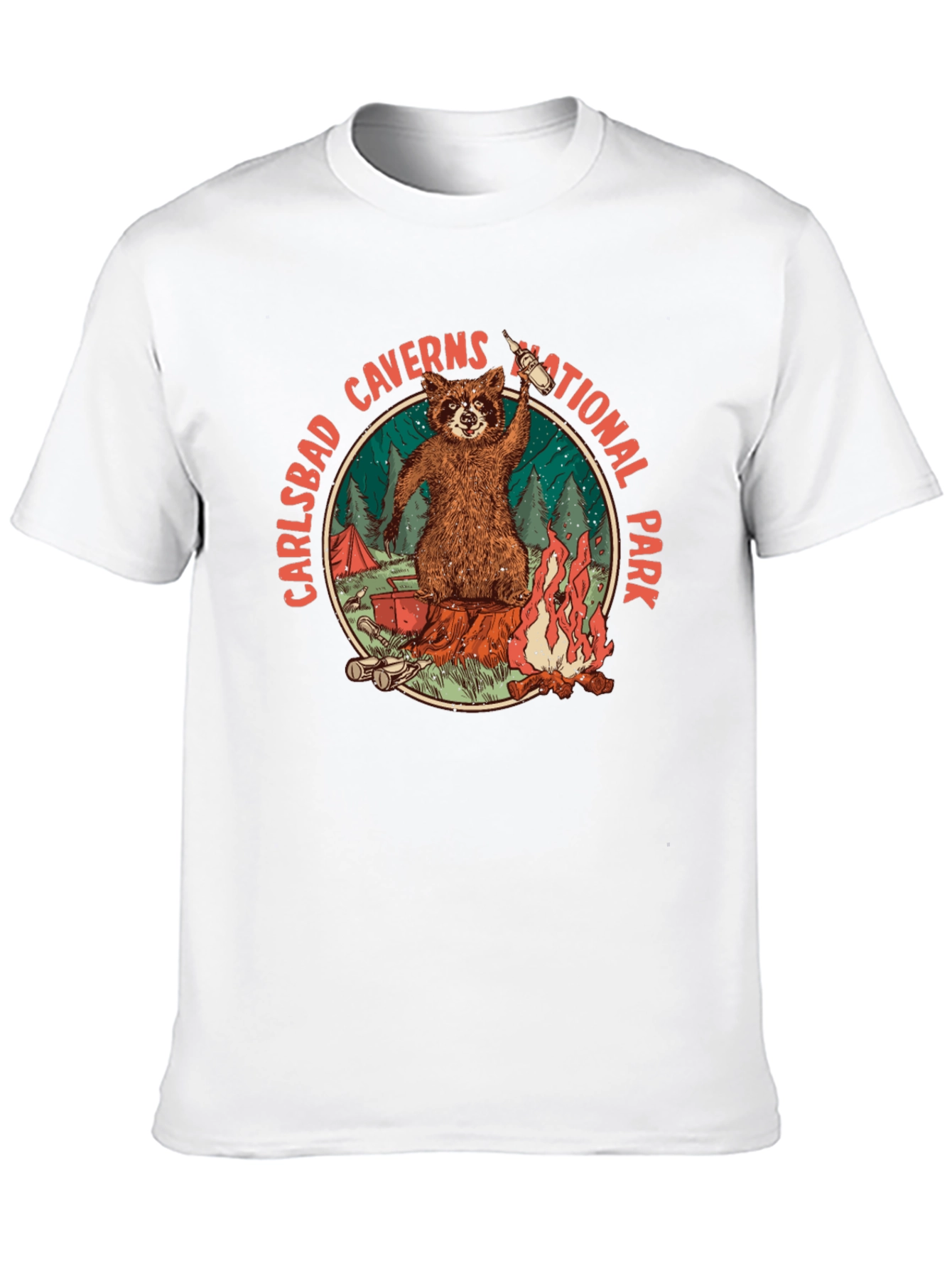 Carlsbad Caverns National Park Raccoon Tee