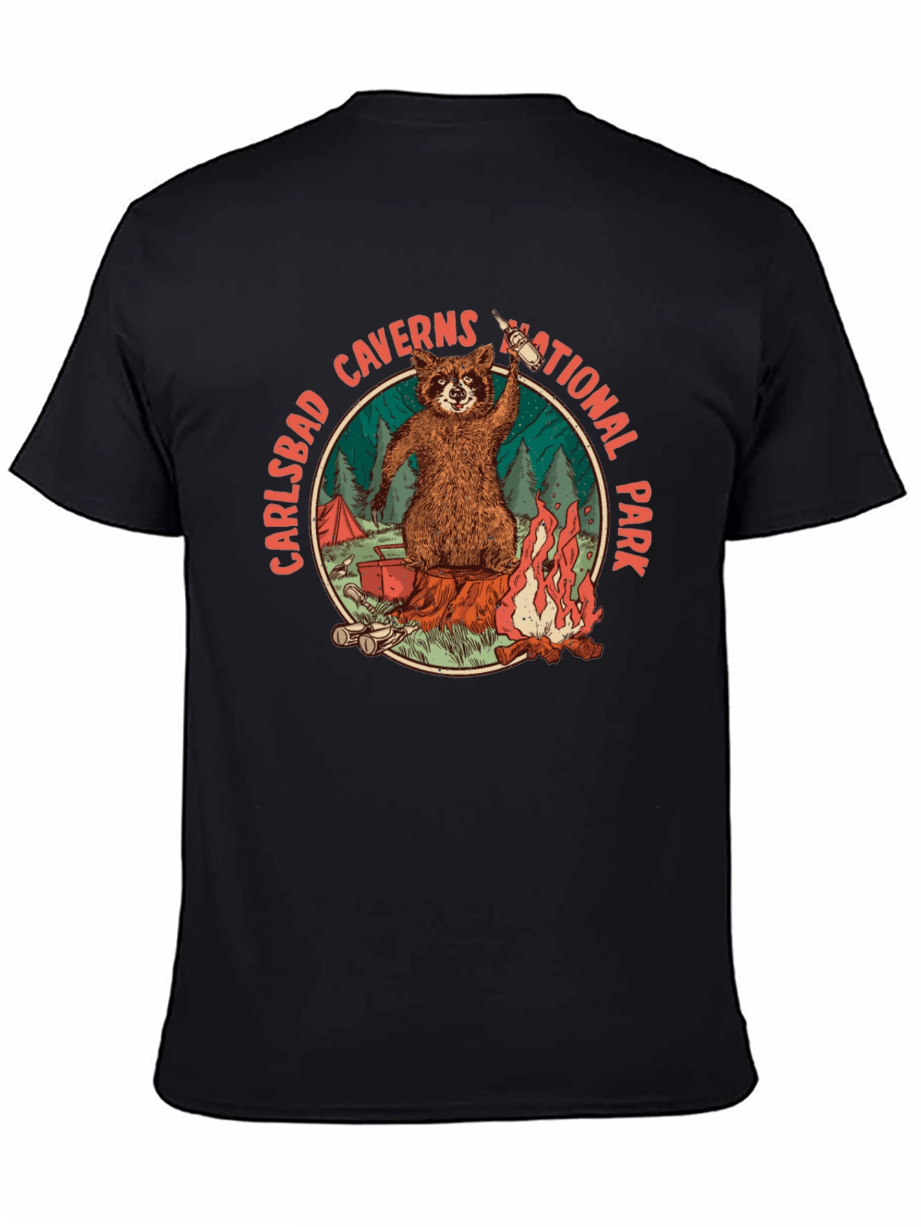 Carlsbad Caverns National Park Raccoon Tee