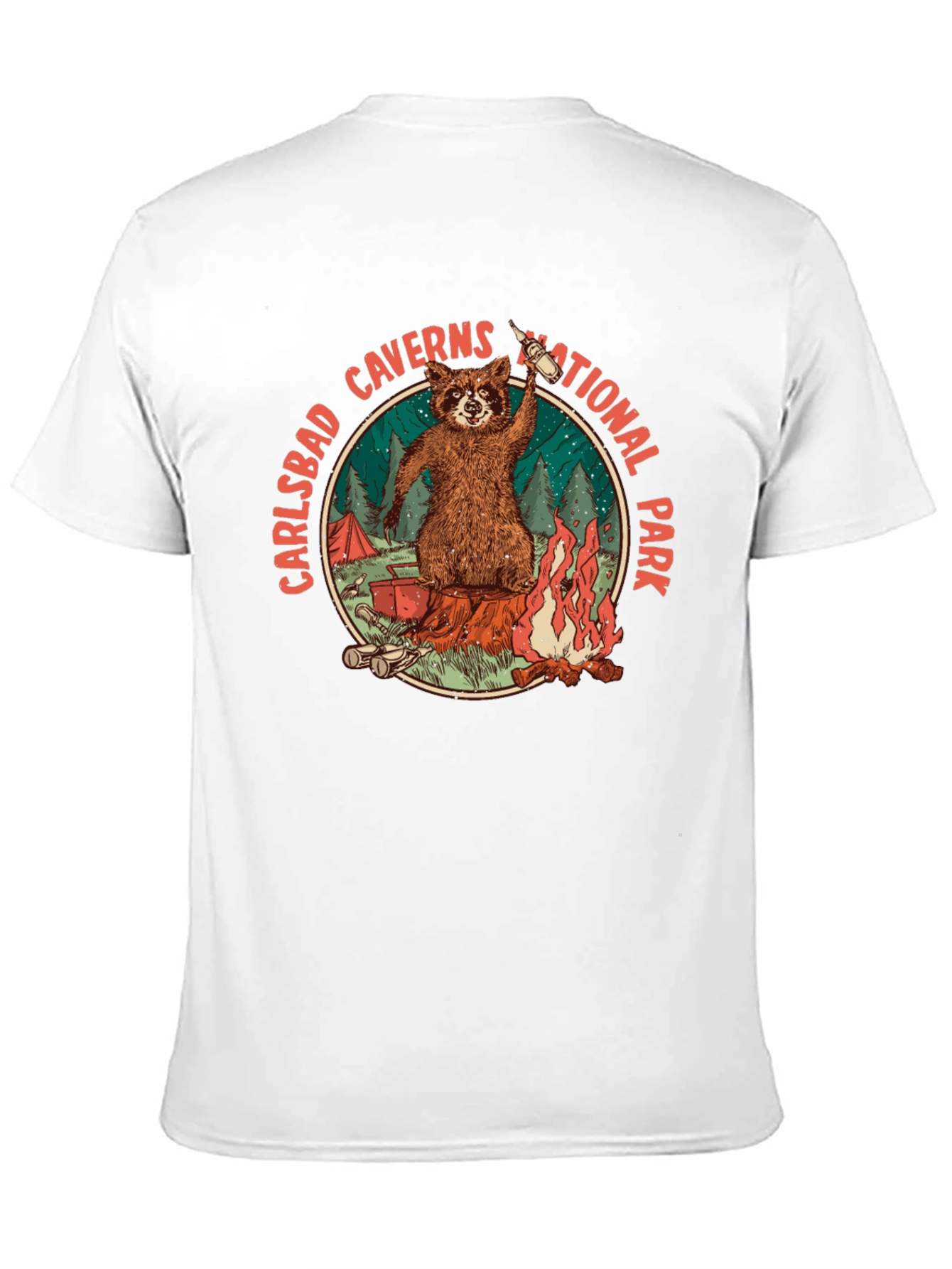 Carlsbad Caverns National Park Raccoon Tee