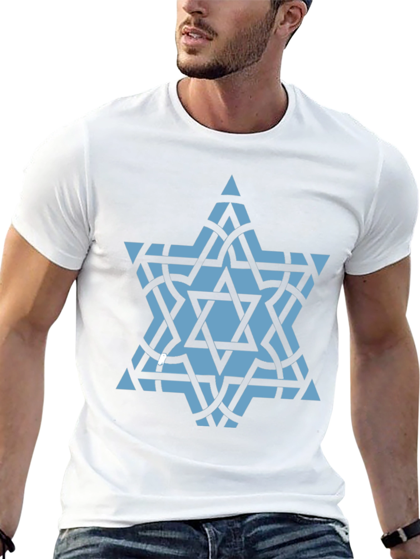 Star of David Graphic T-Shirt