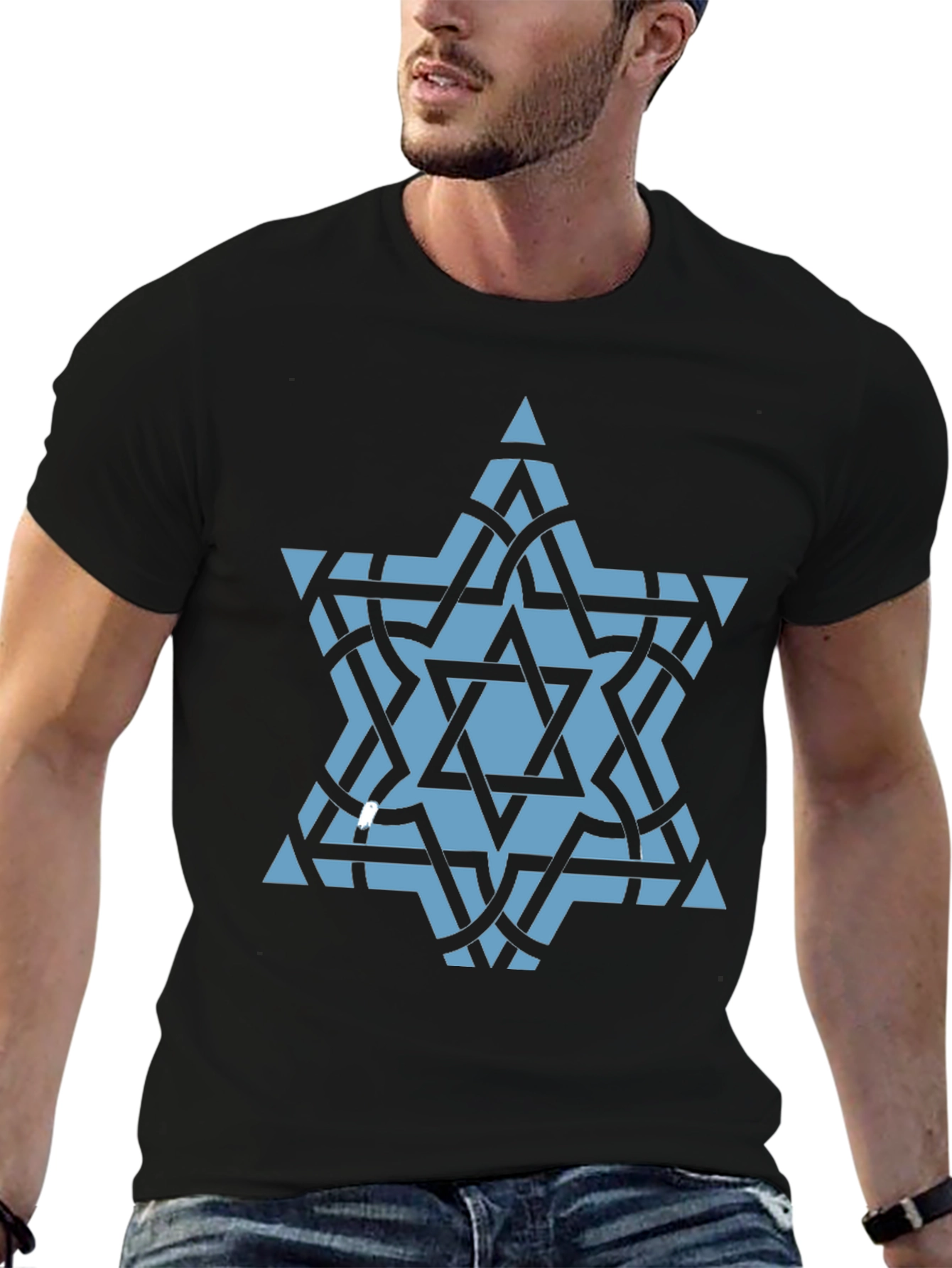Star of David Graphic T-Shirt