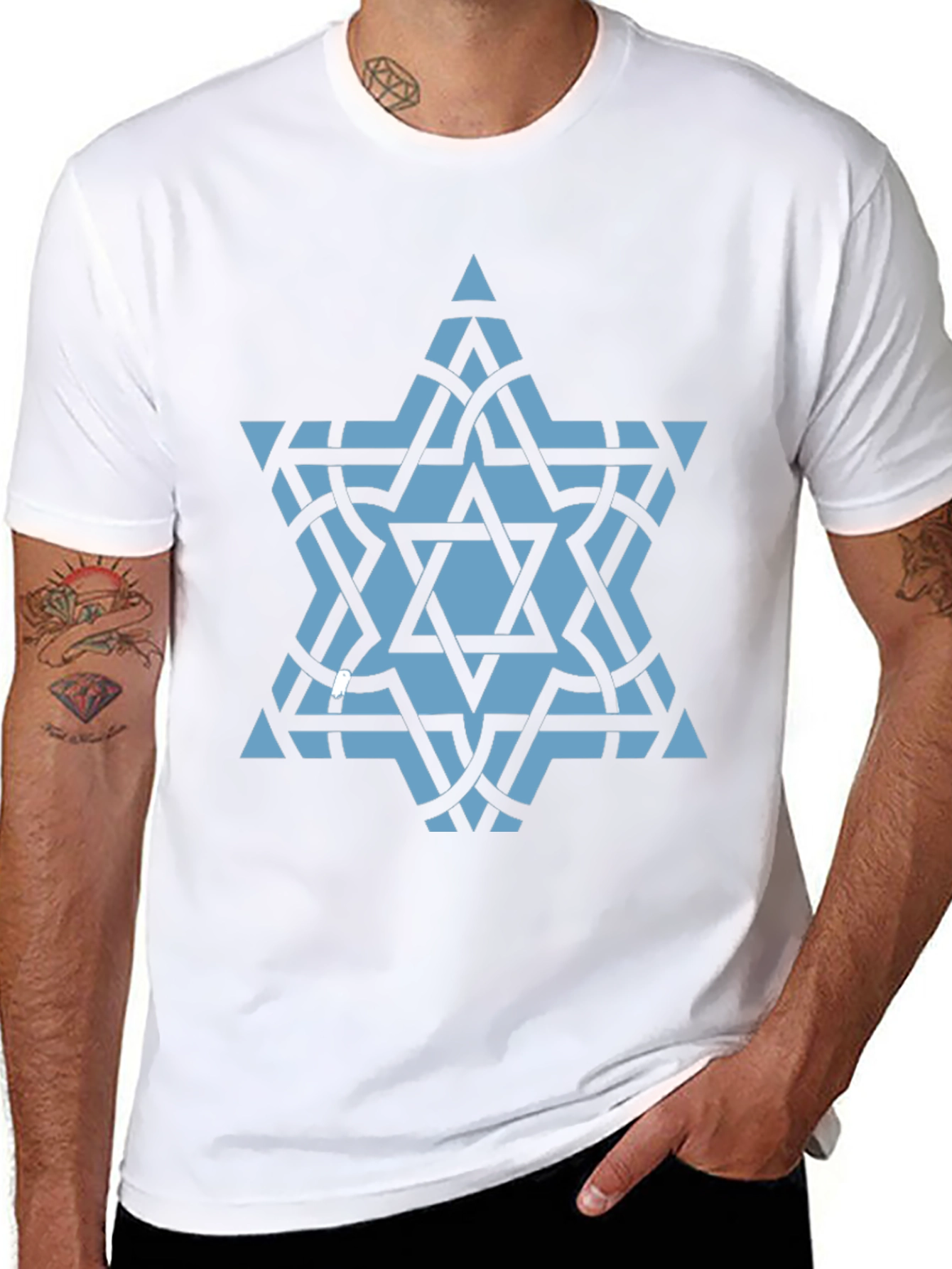 Star of David Graphic T-Shirt