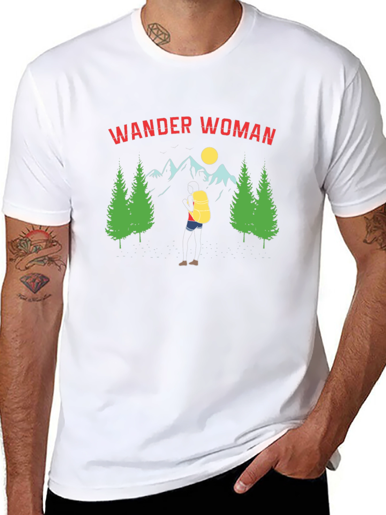 Wander Woman Graphic T-Shirt - Adventure Tee