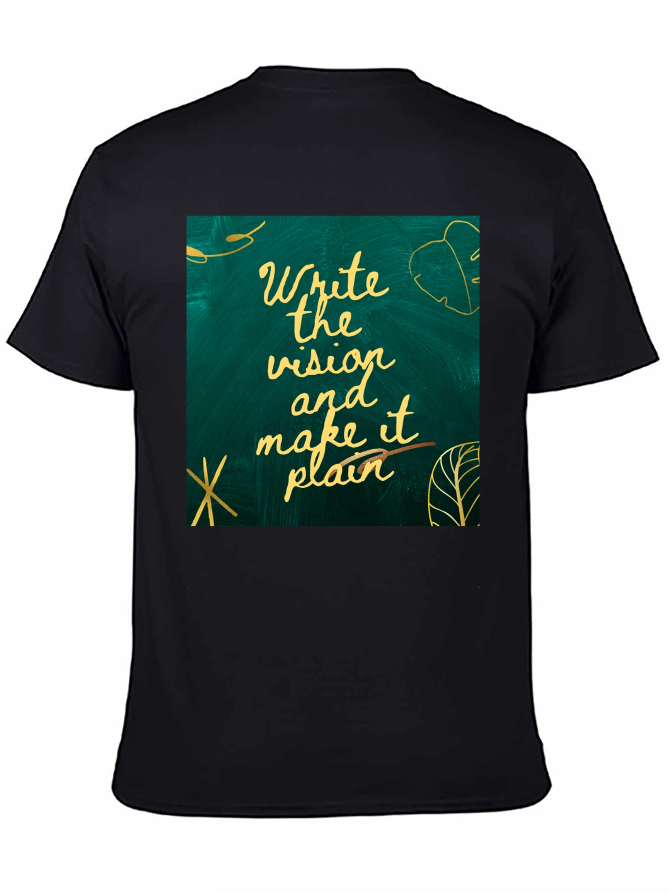 Visionary Tee: Write the Vision Make it Plain T-Shirt
