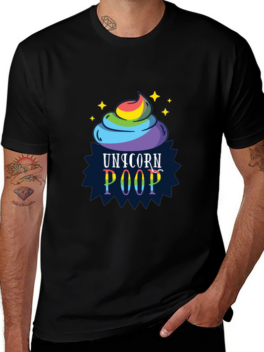 Unicorn Poop T-Shirt - Novelty Graphic Tee