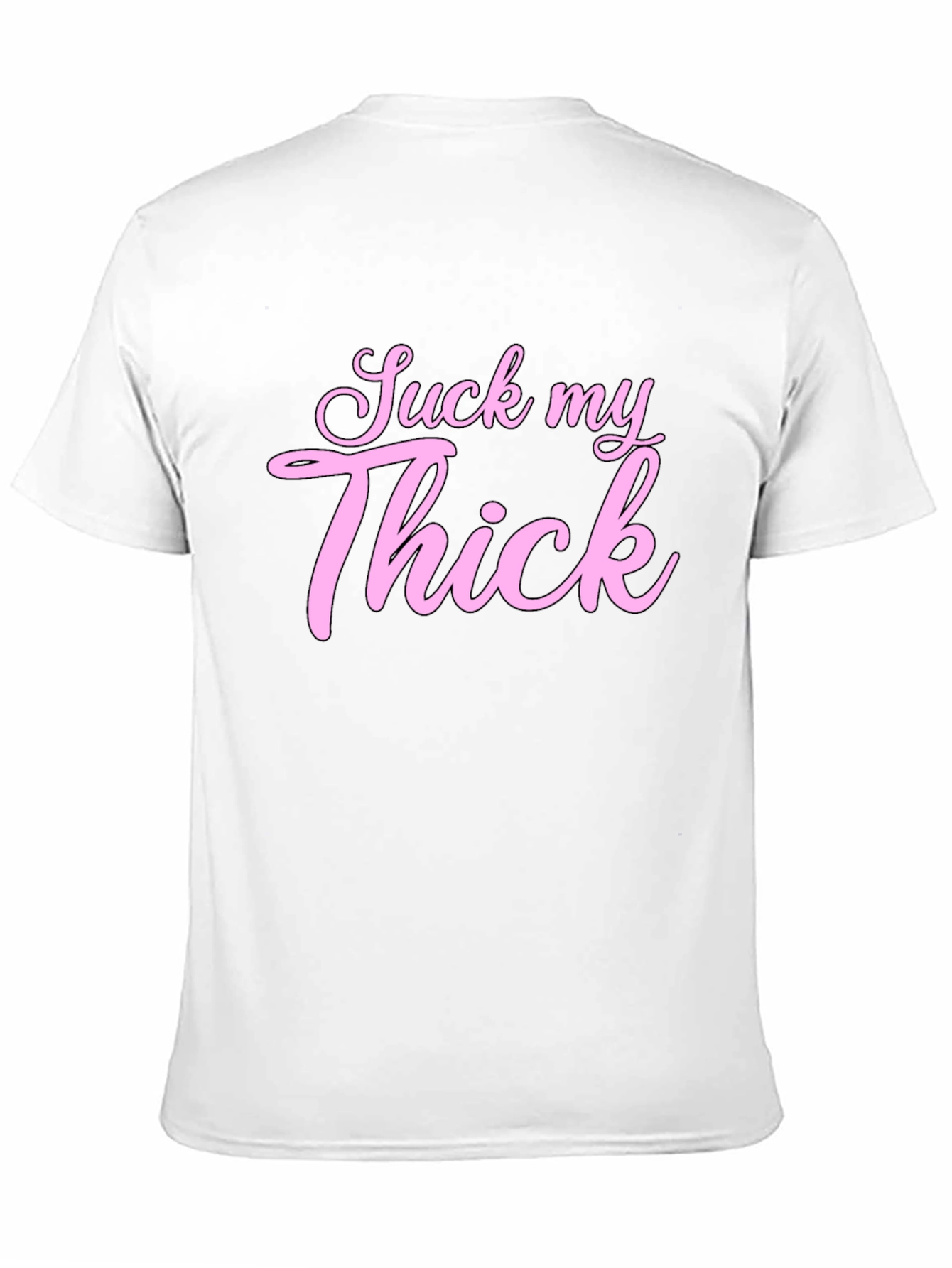 Suck My Thick Graphic Tee - Black