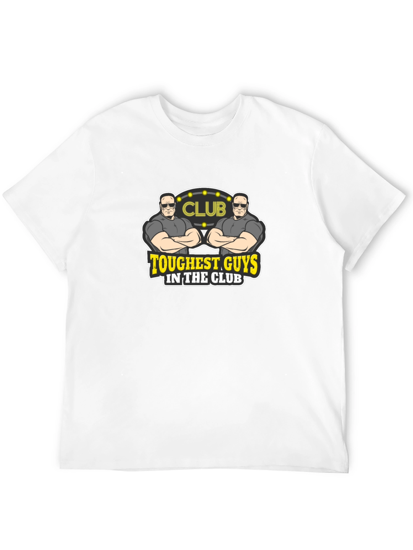 Toughest Guys Club Graphic T-Shirt - Black