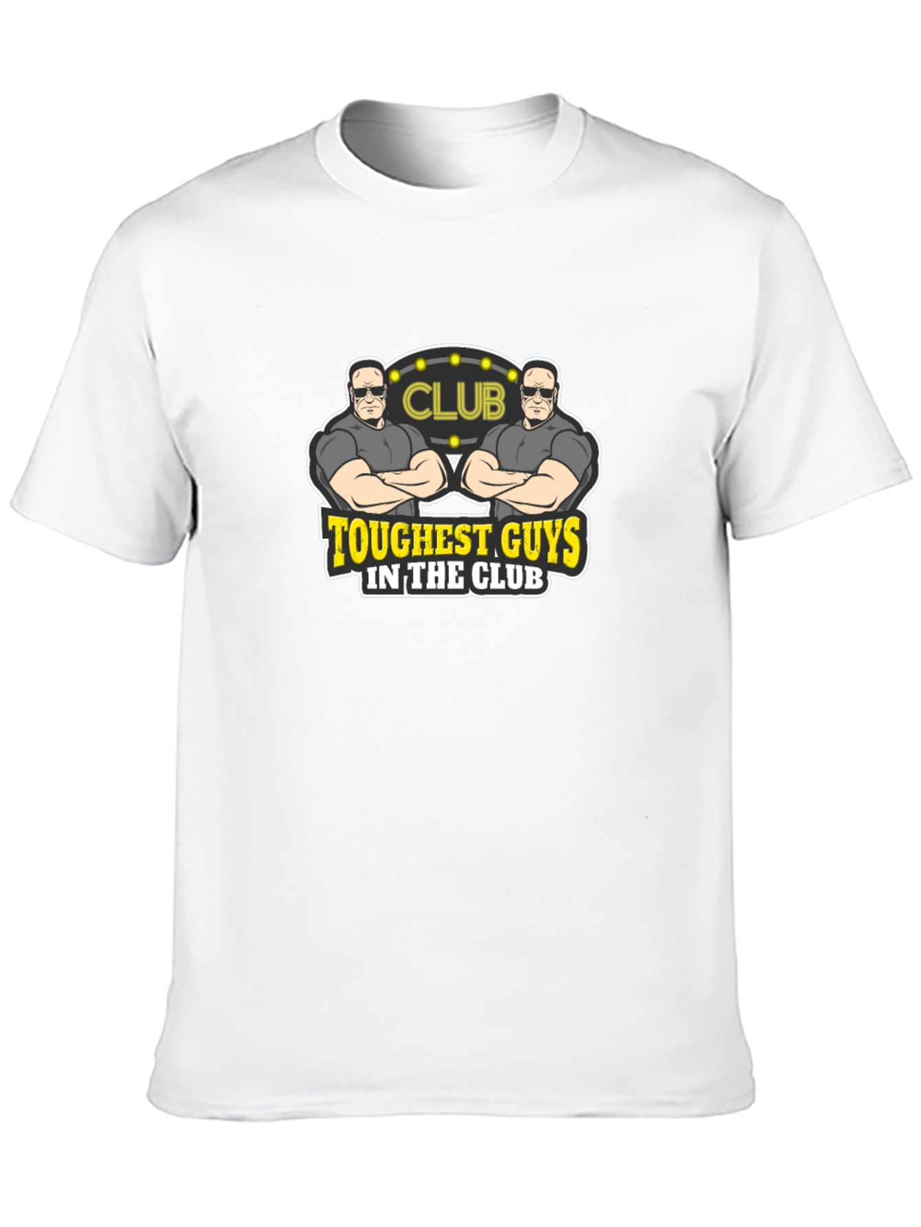 Toughest Guys Club Graphic T-Shirt - Black