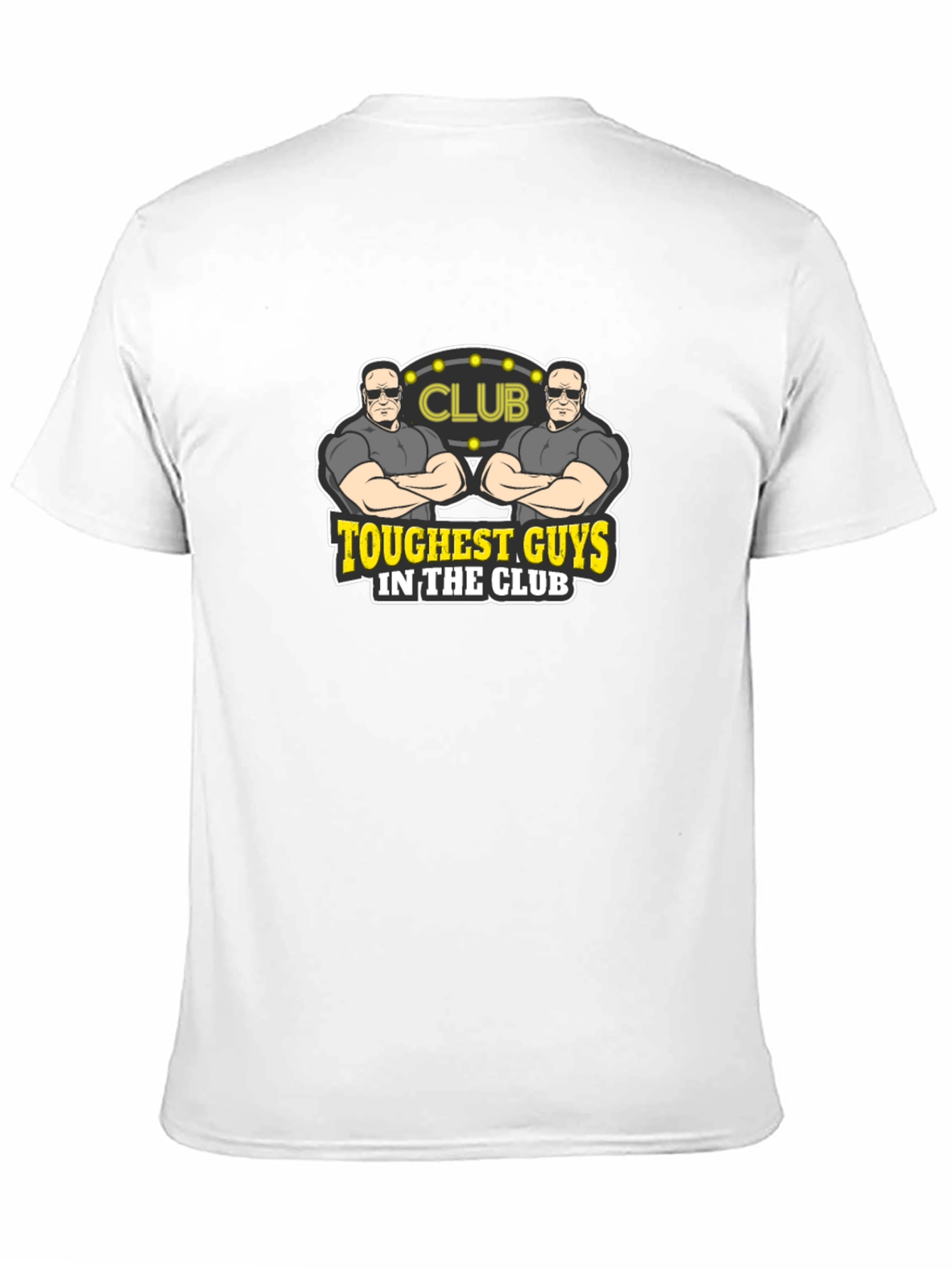 Toughest Guys Club Graphic T-Shirt - Black