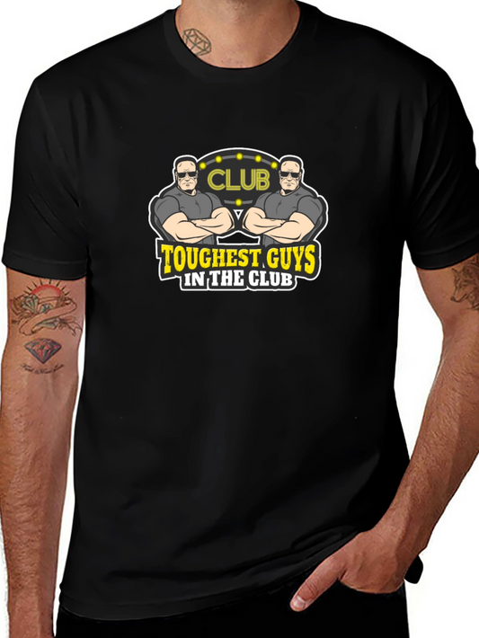 Toughest Guys Club Graphic T-Shirt - Black